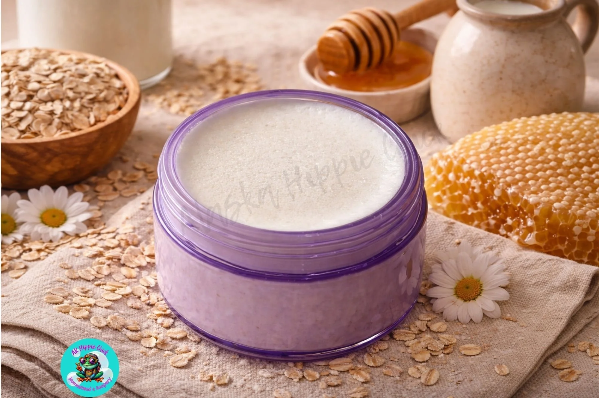 Oatmeal Milk & Honey Whipped Tallow Lotion