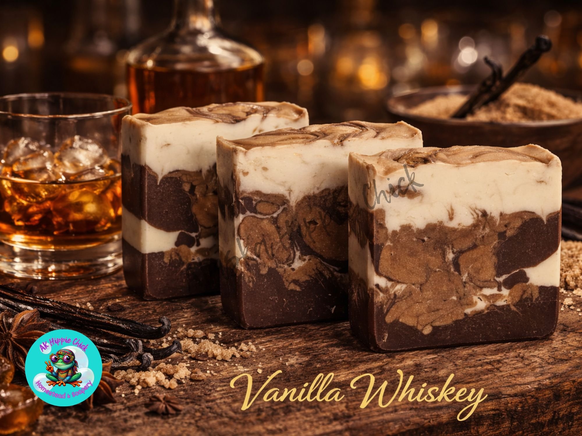 Vanilla Whiskey Soap Bar