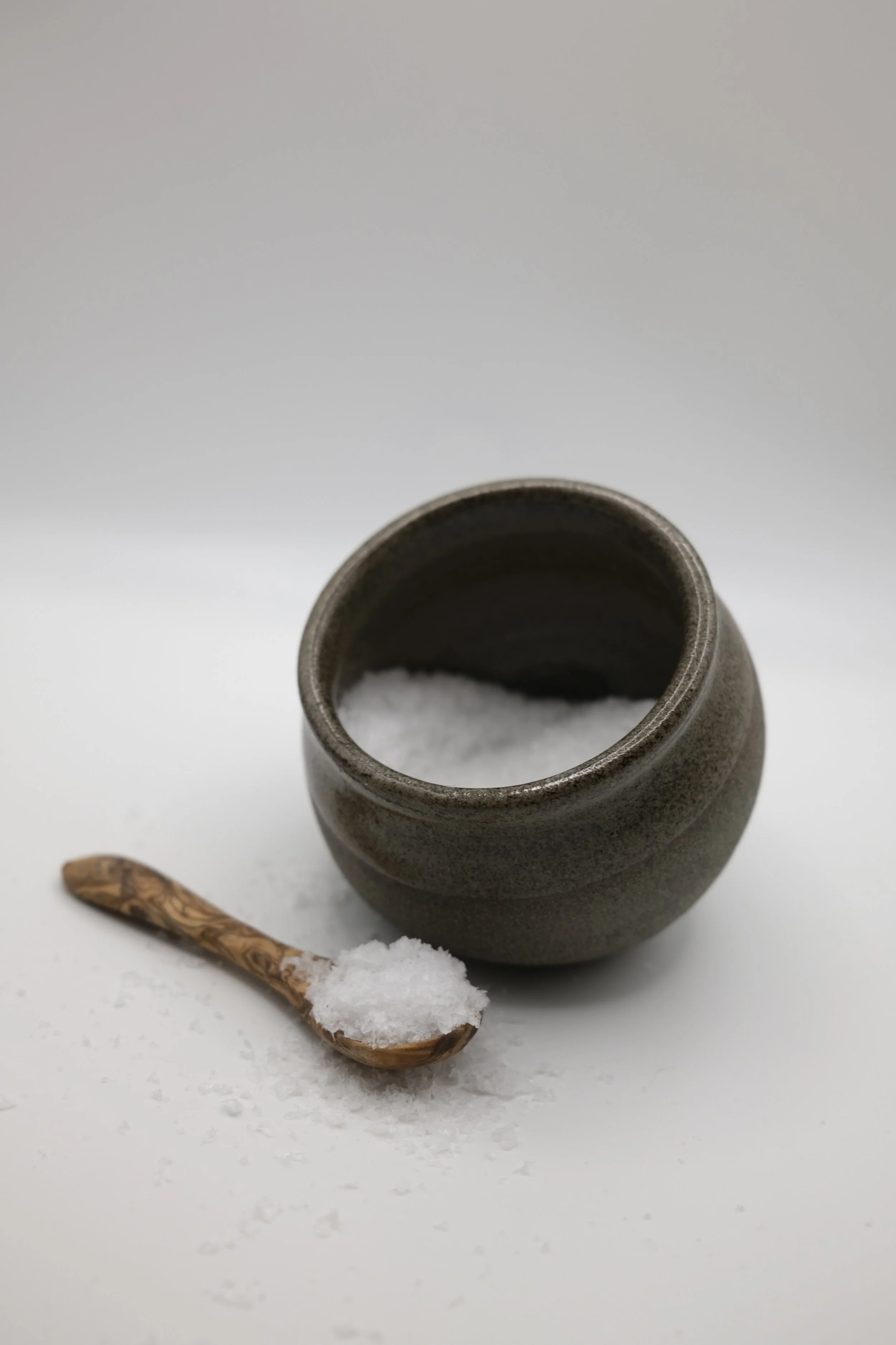 Stoneware Salt Pig