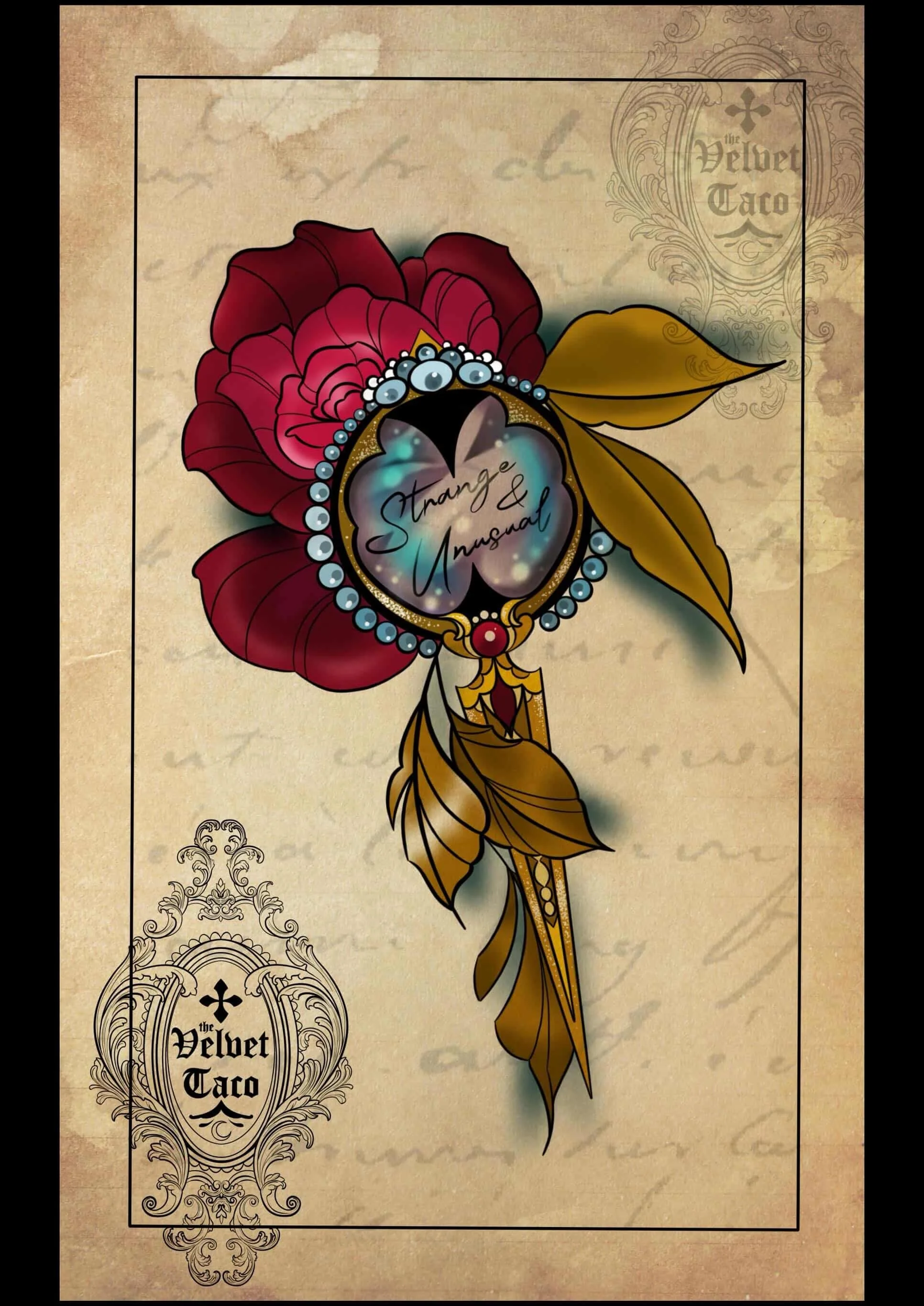*I Myself am ... * Mini Relic Print