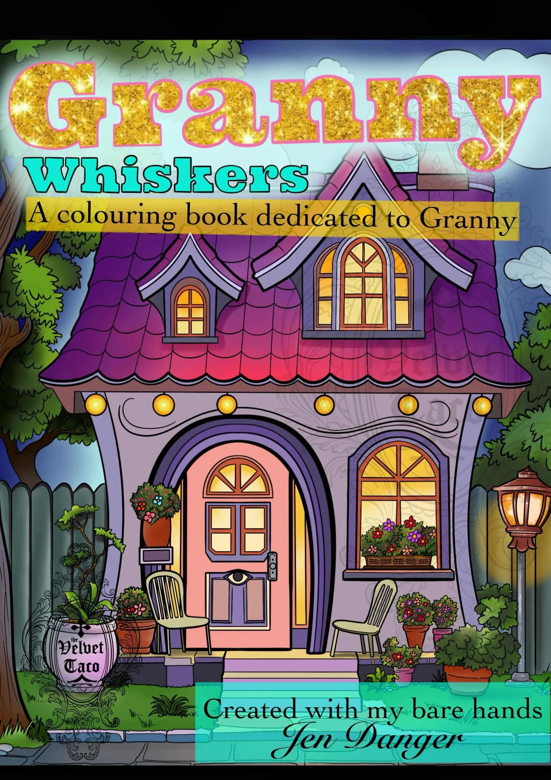 Granny Whiskers *ADULT Colouring Book*