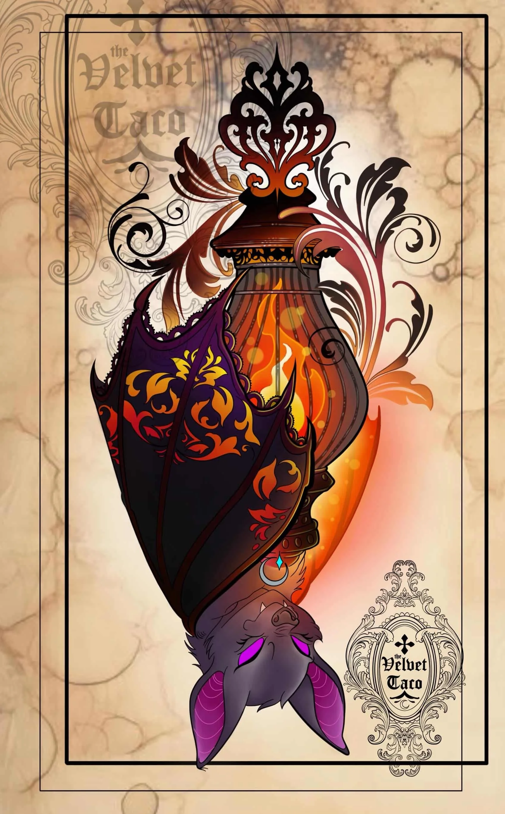 *Glows like Trouble* Mini Relic Print