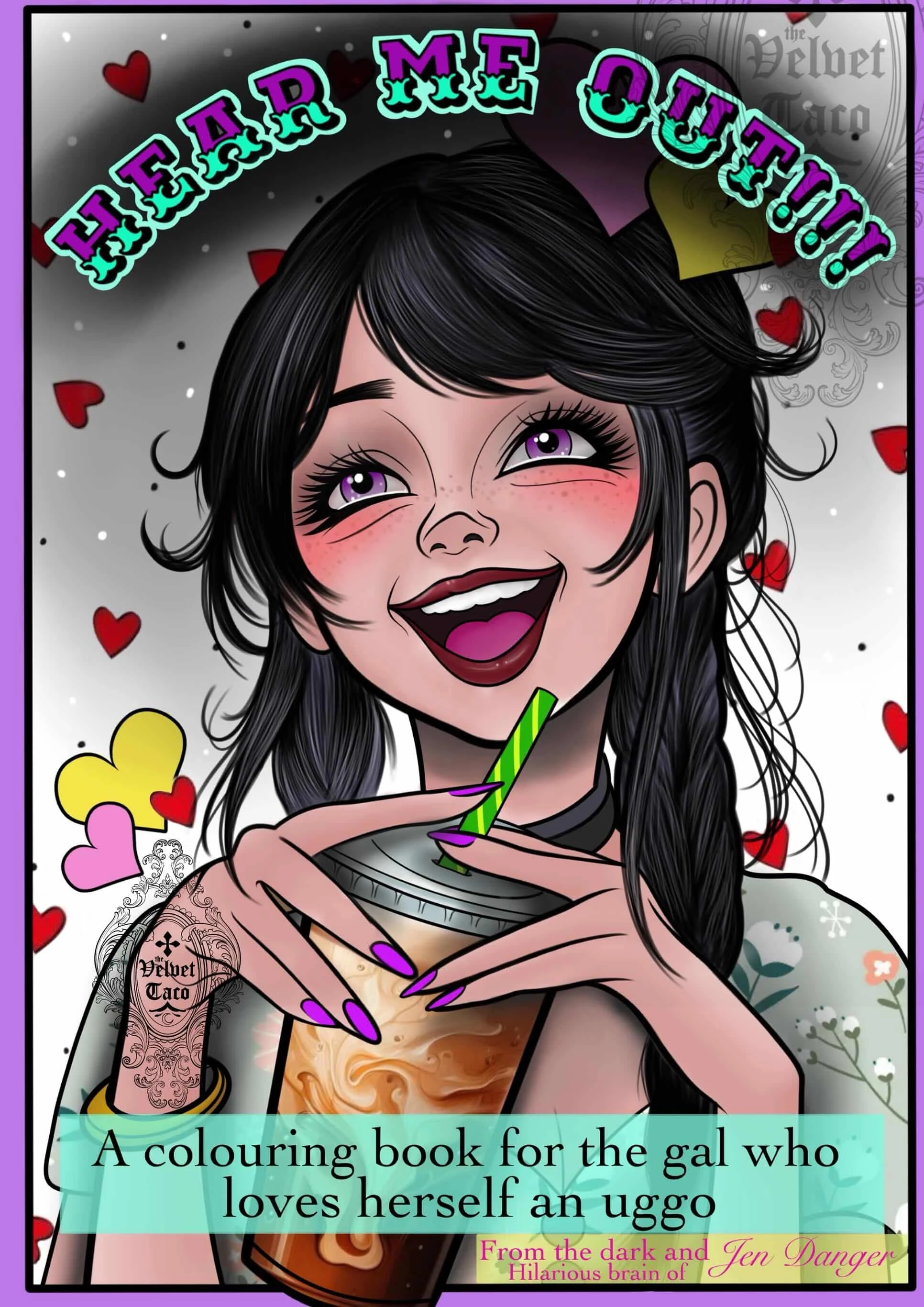 Hear Me Out - VOL 1 *ADULT Colouring Book*