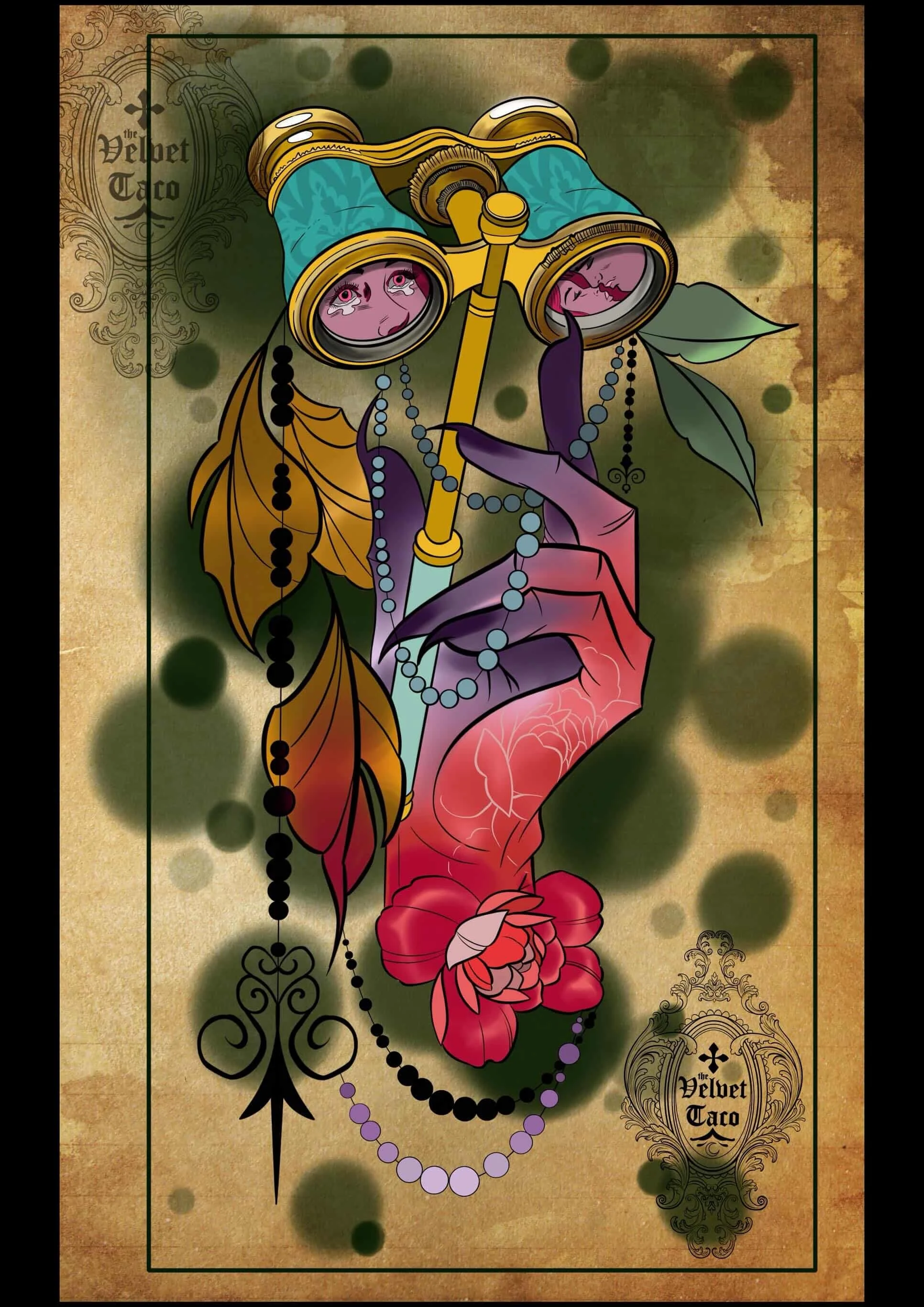 *Time Keeps the Wicked* Mini Relic Prints (3 pack)