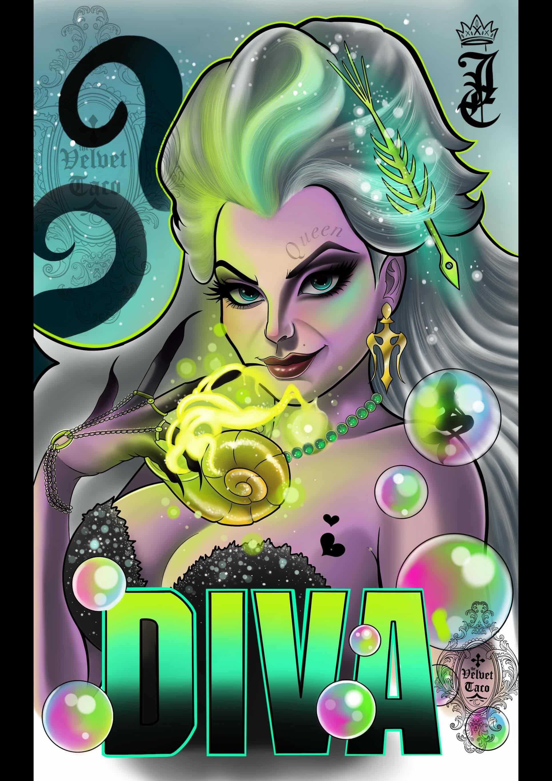 *Diva* Mini Relic Print