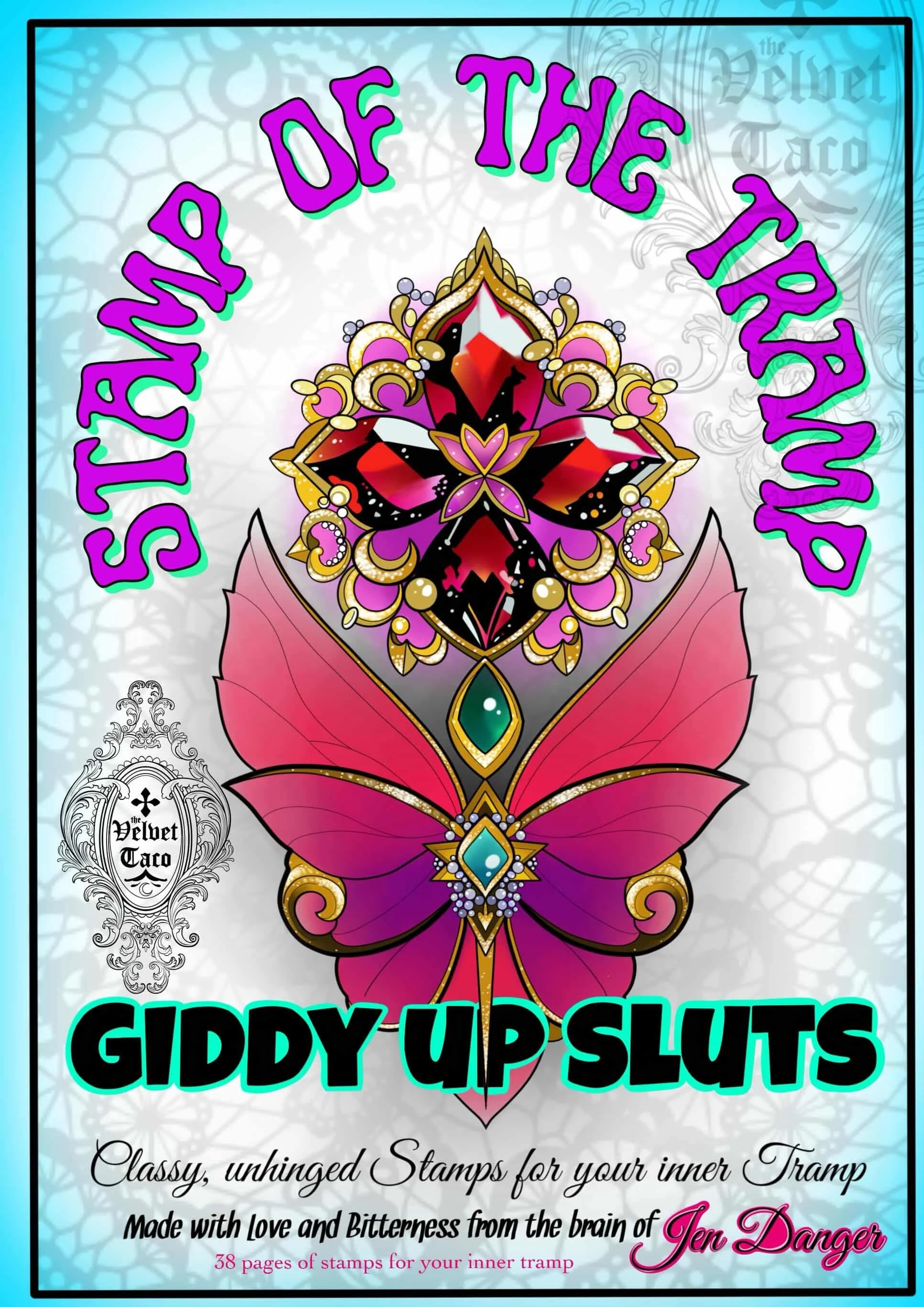 Stamp of the Tramp - VOL 1 *ADULT Colouring Book*