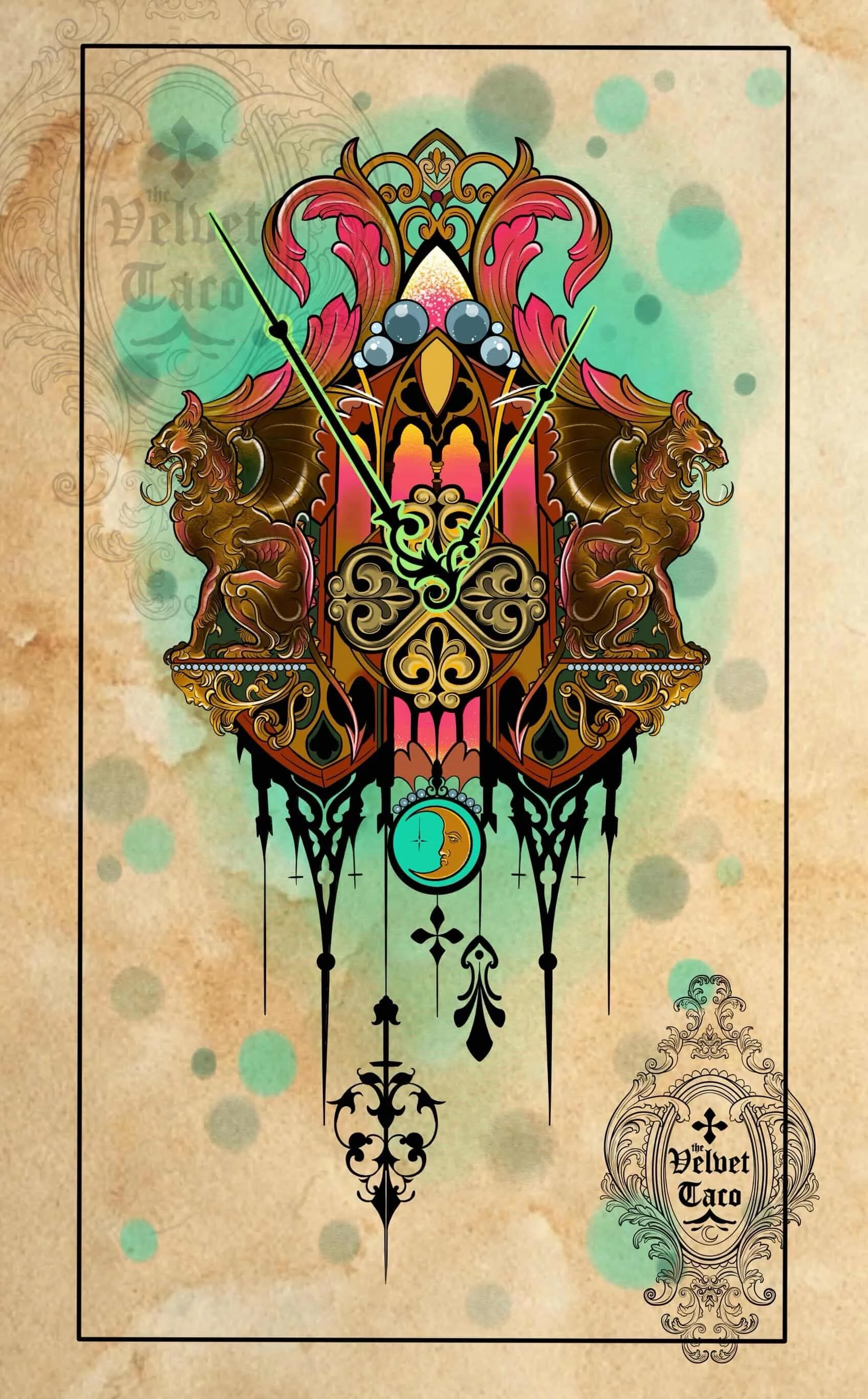 *Cathedral Time* Mini Relic Print