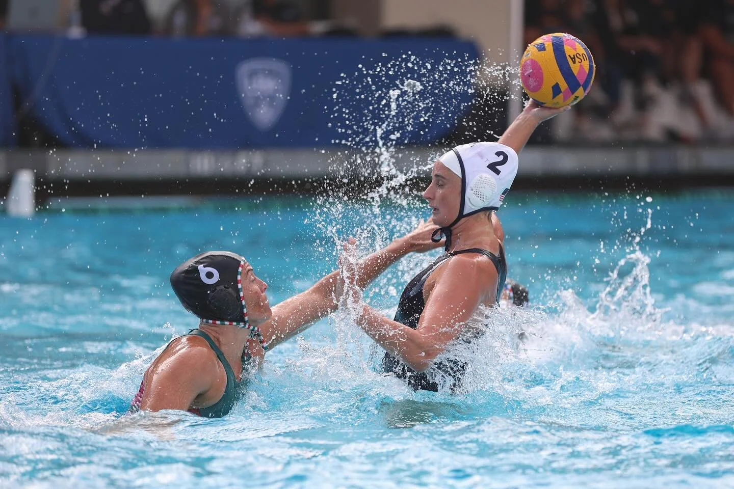USA Women&rsquo;s Water Polo vs. Hungary on 07/09/2024

📸 Anita Liu/The Daily Californian