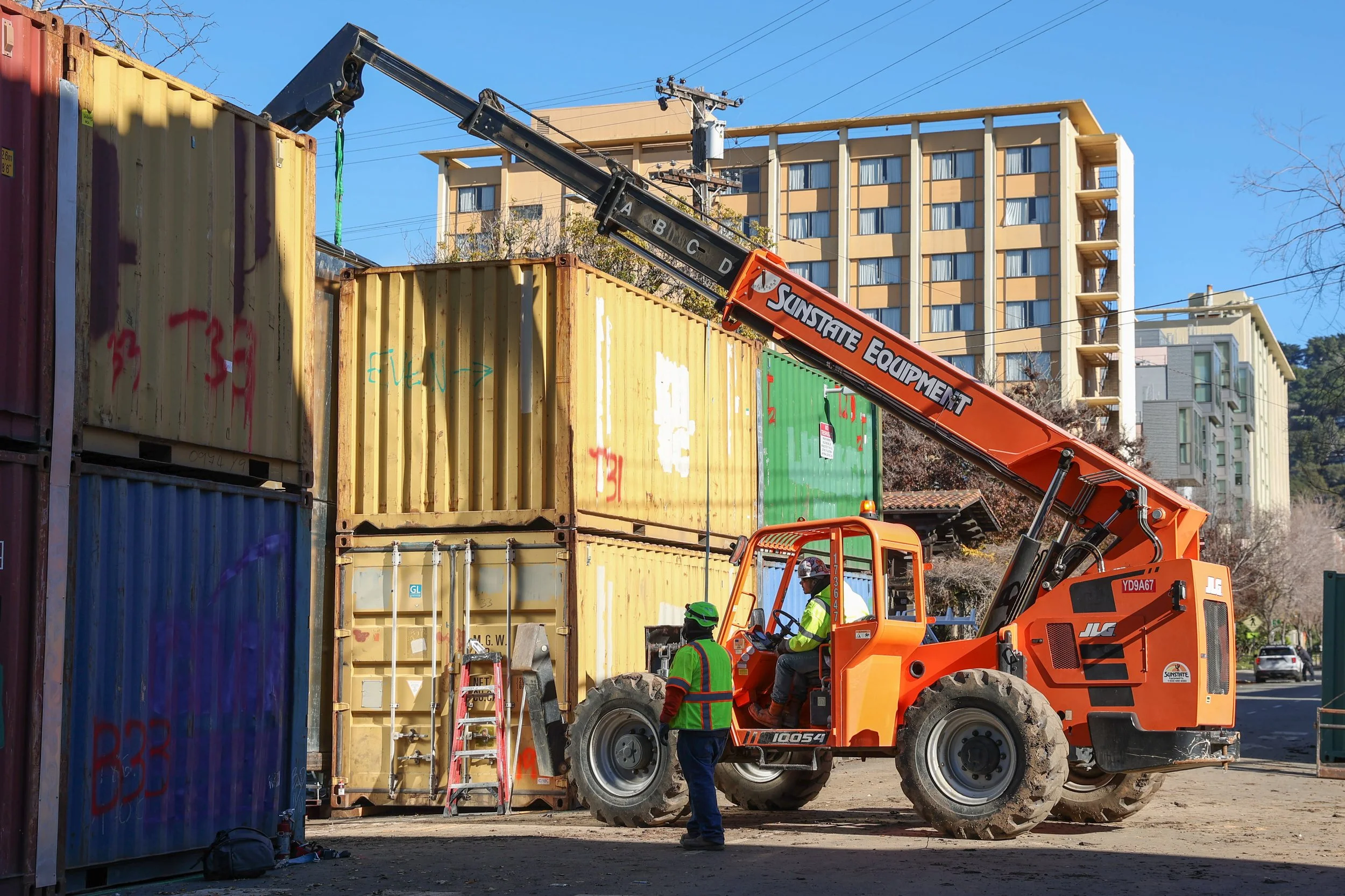 UC Berkeley fences off People's Park with shipping containers