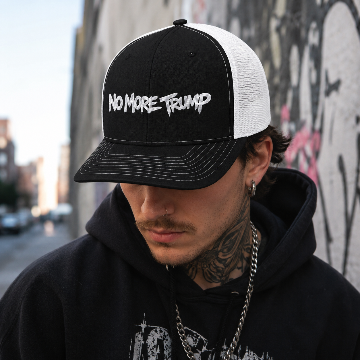 NO MORE TRUMP - Snap Back Trucker Hat