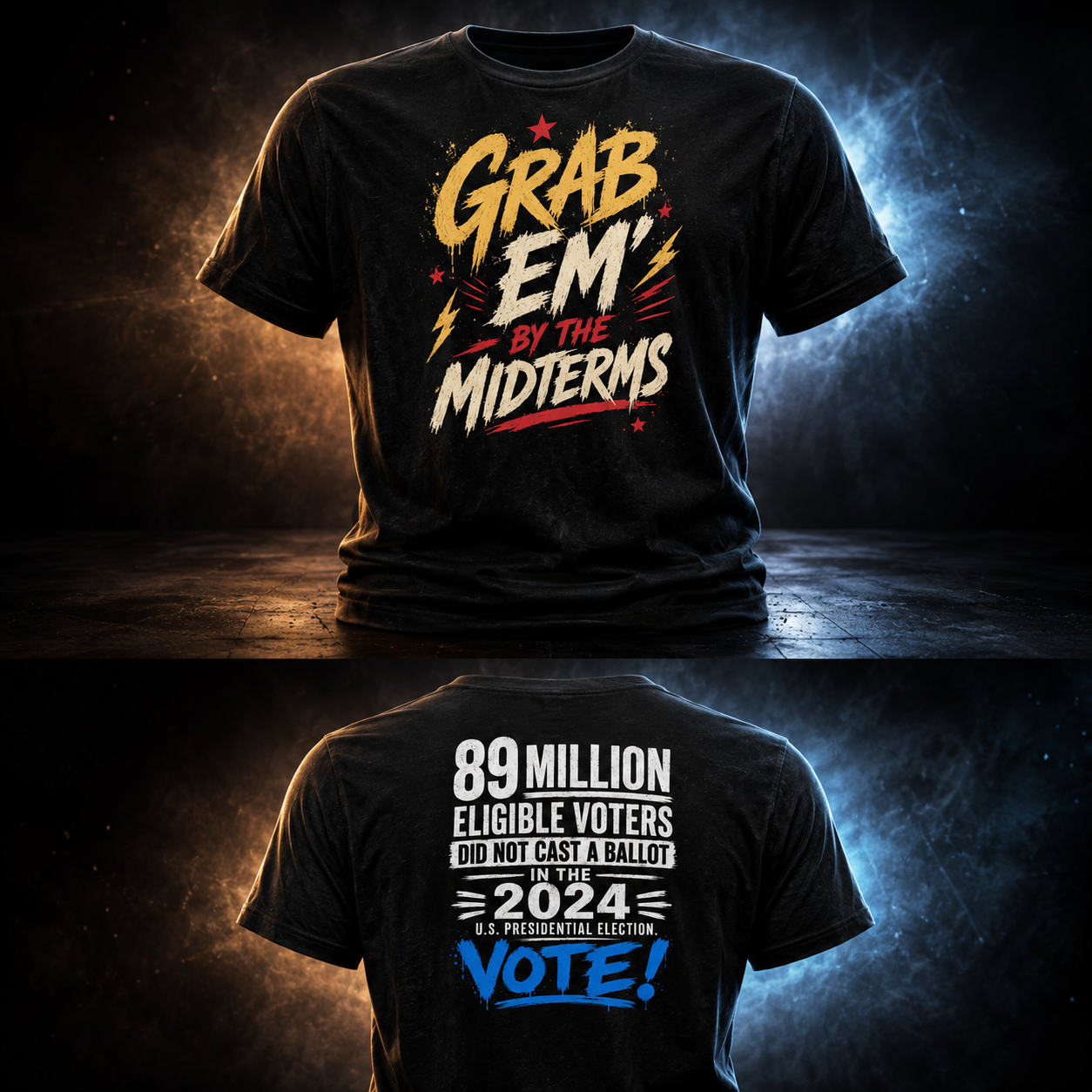 Grab Democracy By The Midterms T-Shirt