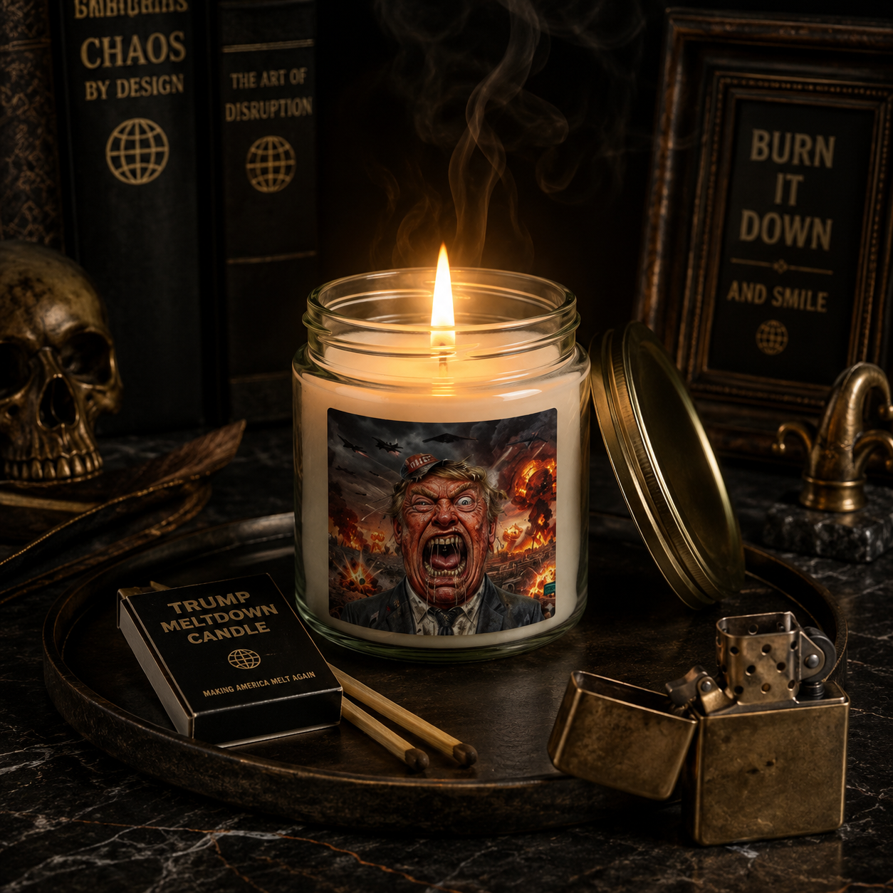 Trump Meltdown - Candle
