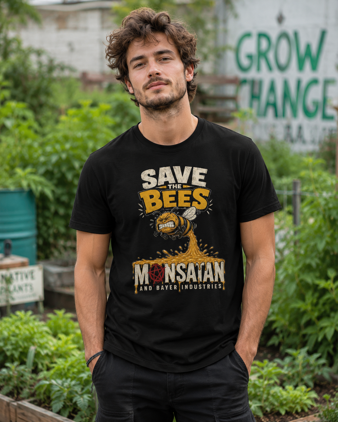 Save the Bees: The Honey Hits Back T-Shirt