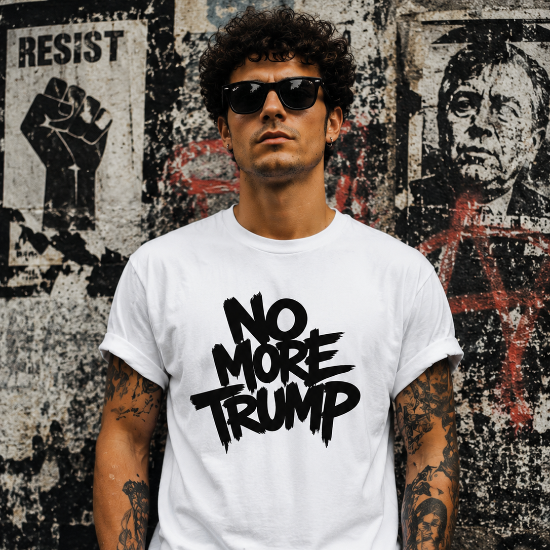 NO MORE TRUMP – Graffiti Edition Unisex T-Shirt