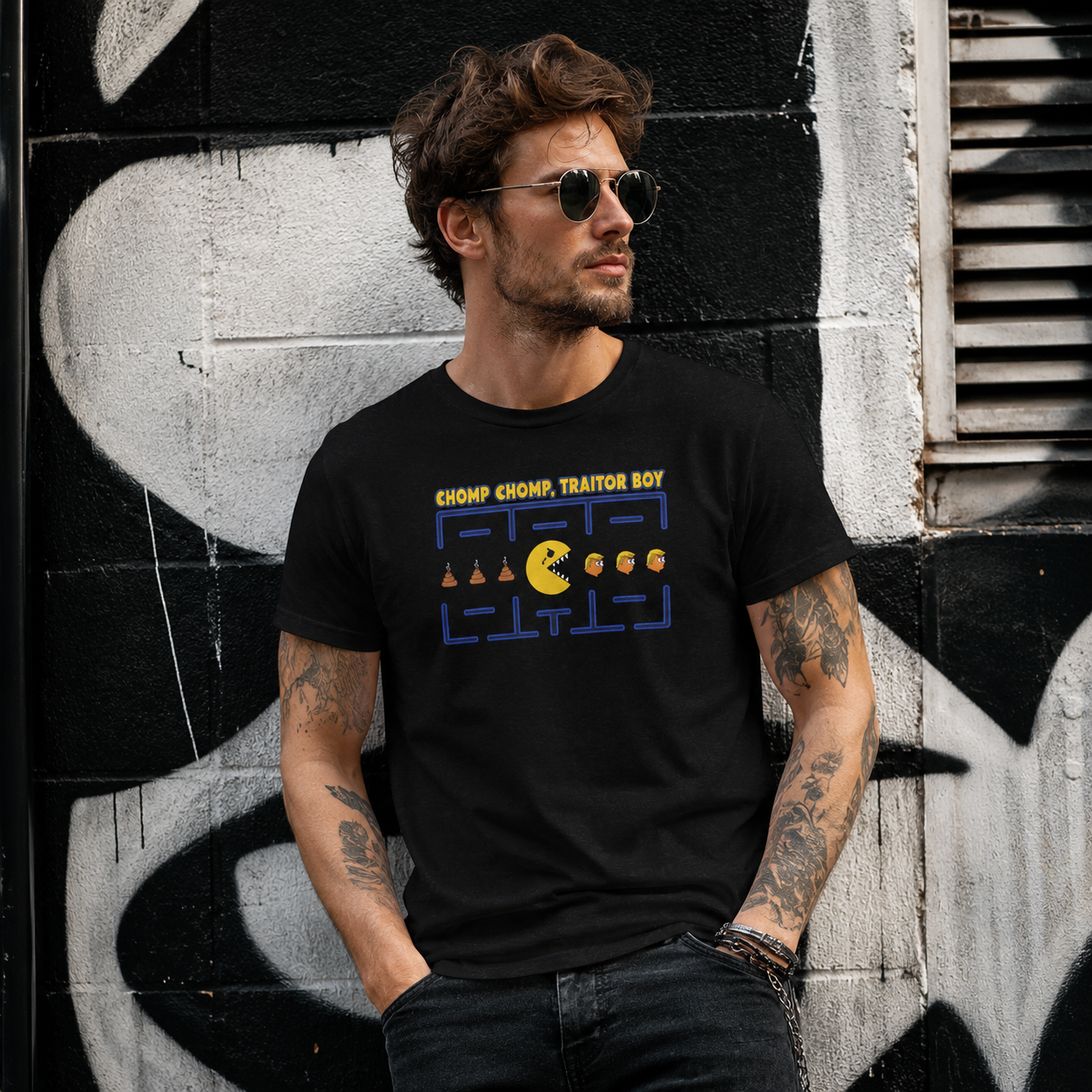 Chomp Chomp, Traitor Boy T-Shirt