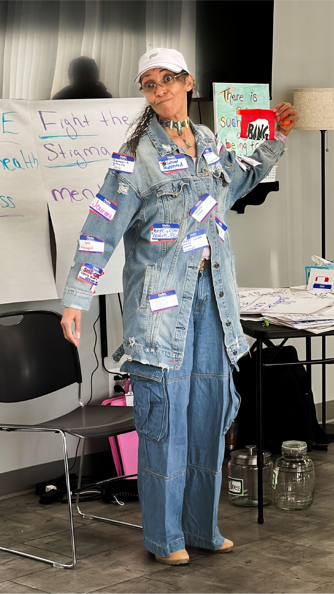 Image of Havalynn presenting for a corporate team.