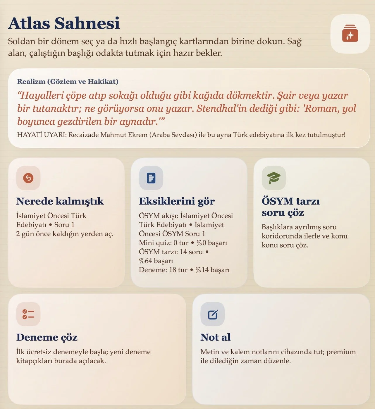 AYT edebiyat i&ccedil;in hem konu hem soru birlikte gidiyor, klasik ezber değil 👍#ayt #aytedebiyatnotları #yks #yks2026 #edebiyatatlası