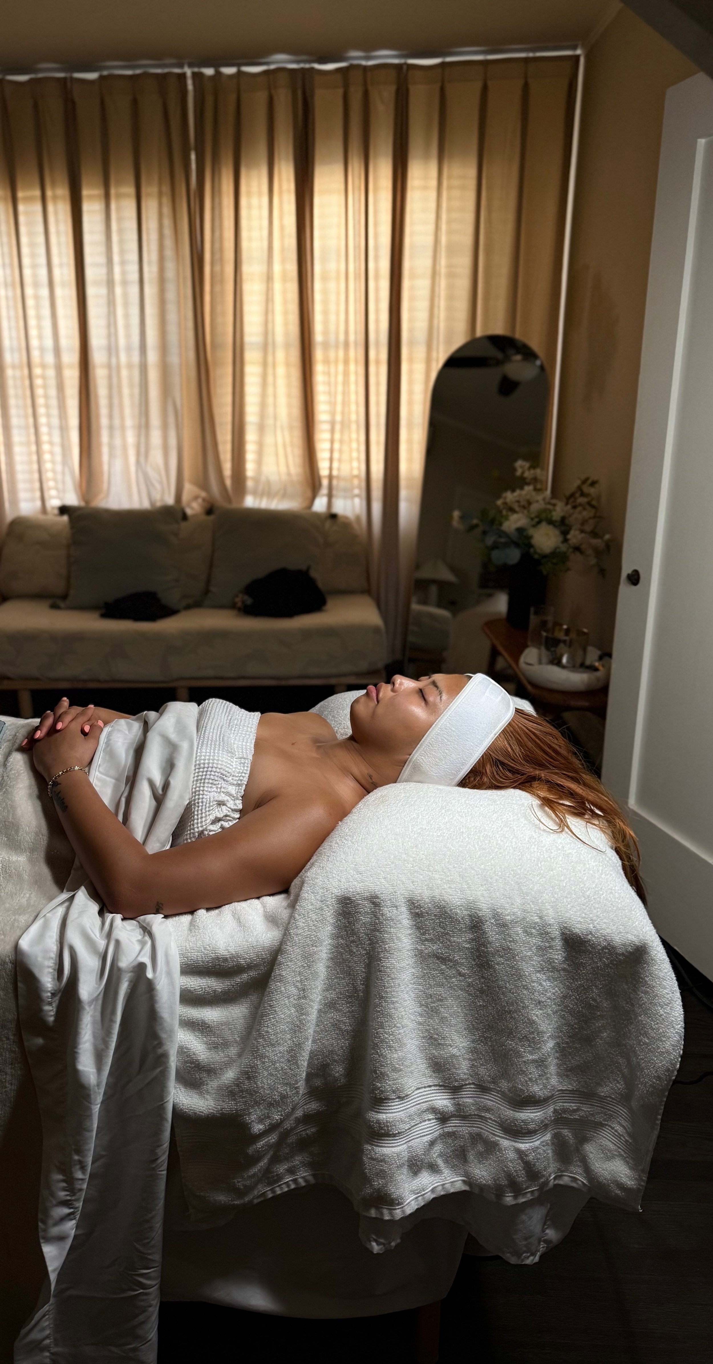 skin frequencies is a quaint spa in a 1920s building. Near miles cafes and Lavender and honey.
