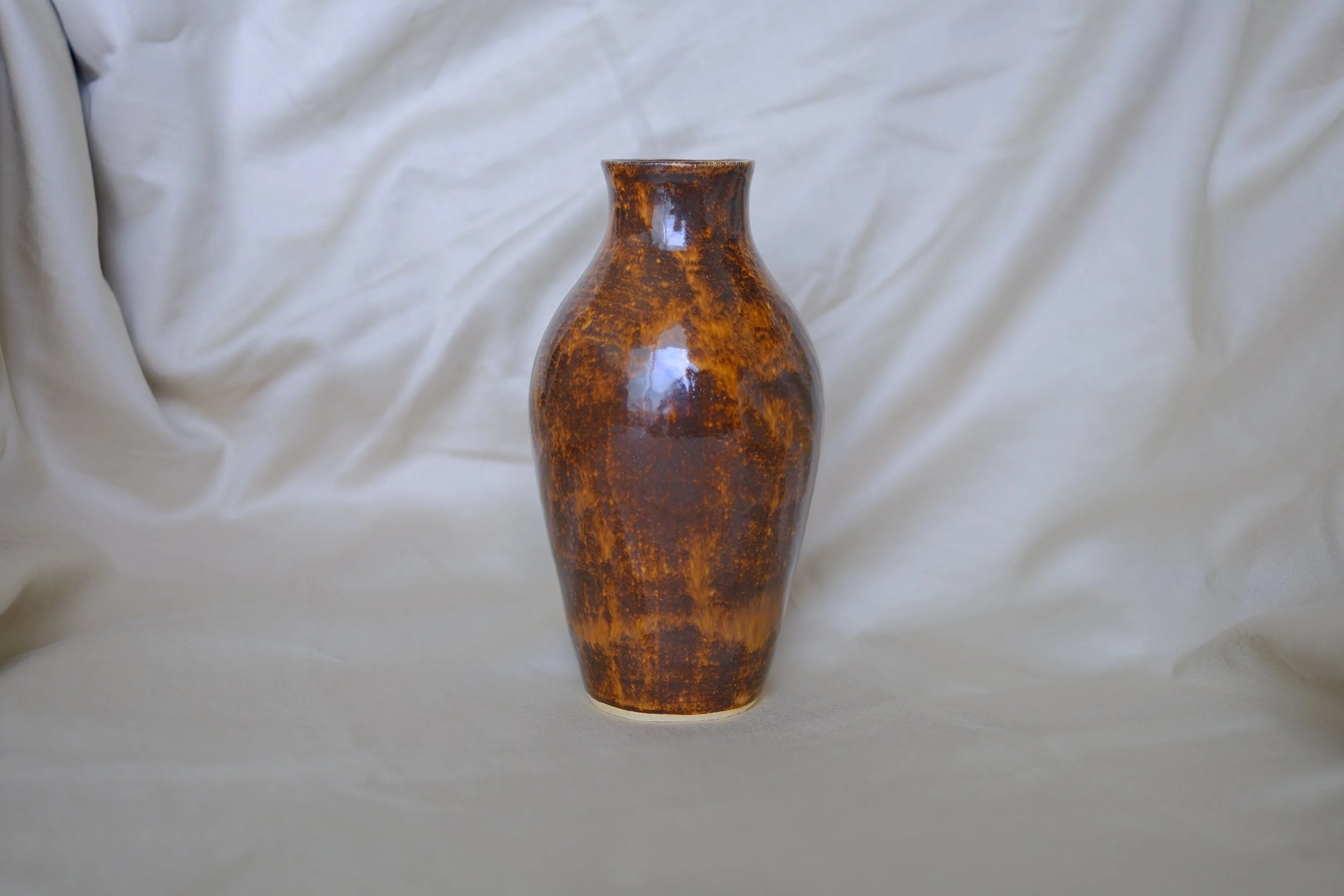 molten lava bottle vase