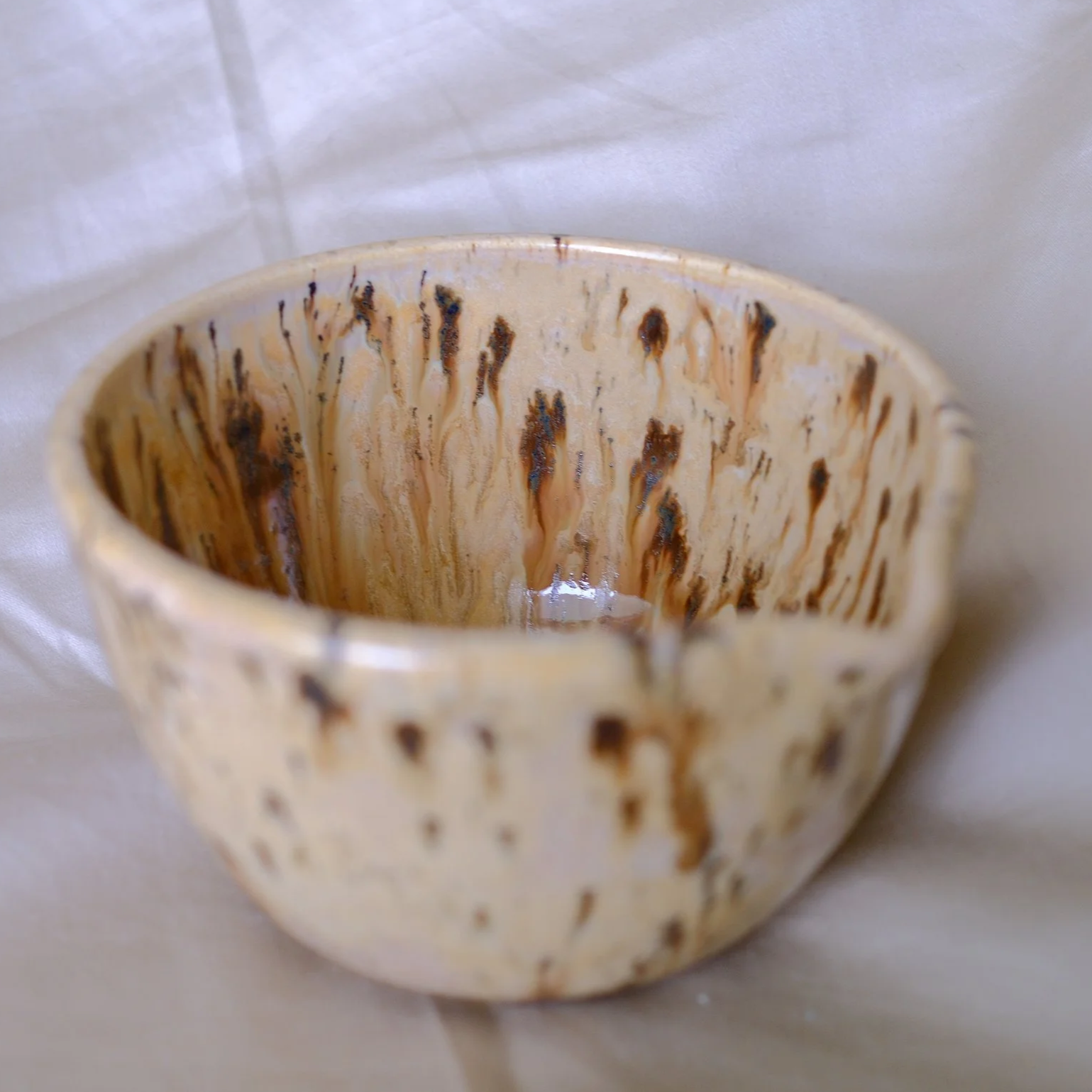 milk tea matcha bowl