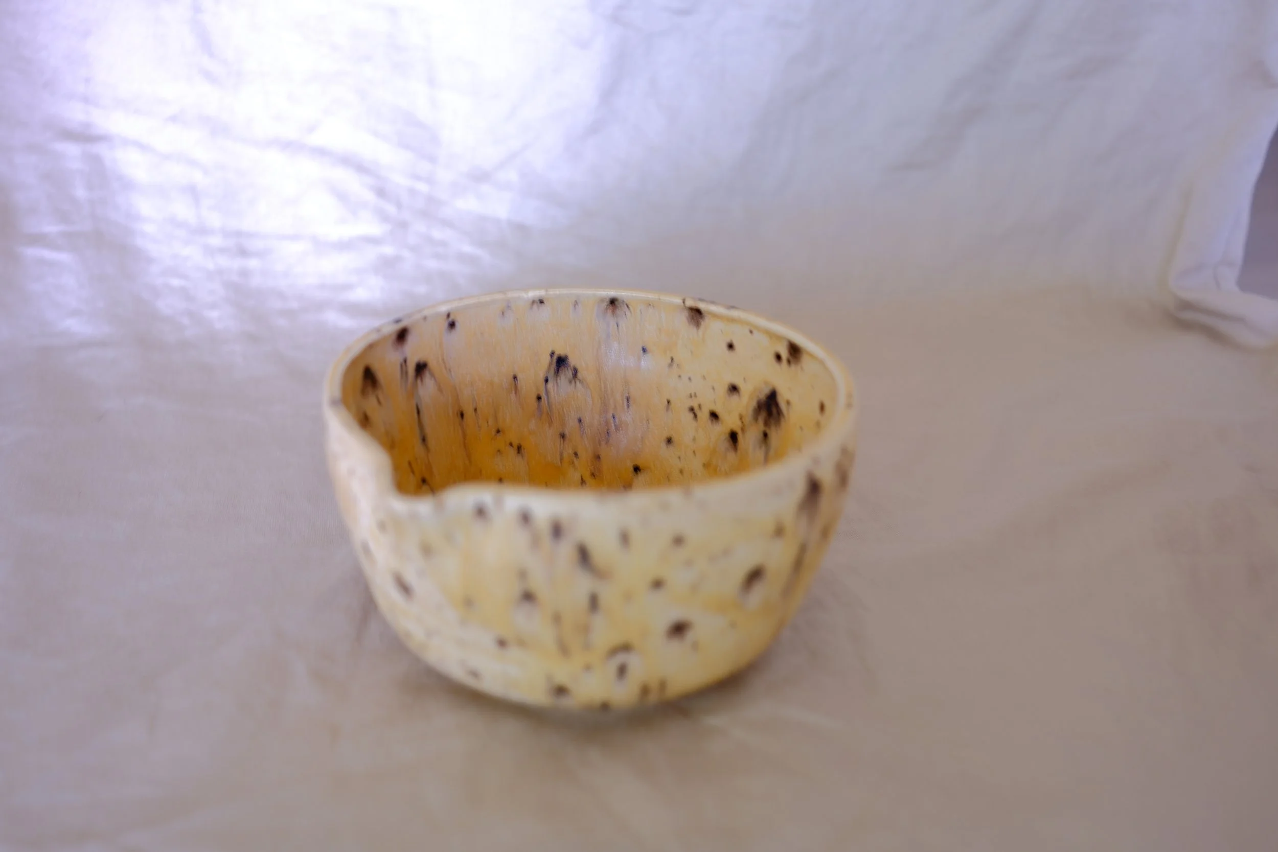 sandstone matcha bowl