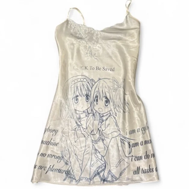 click to be saved dress