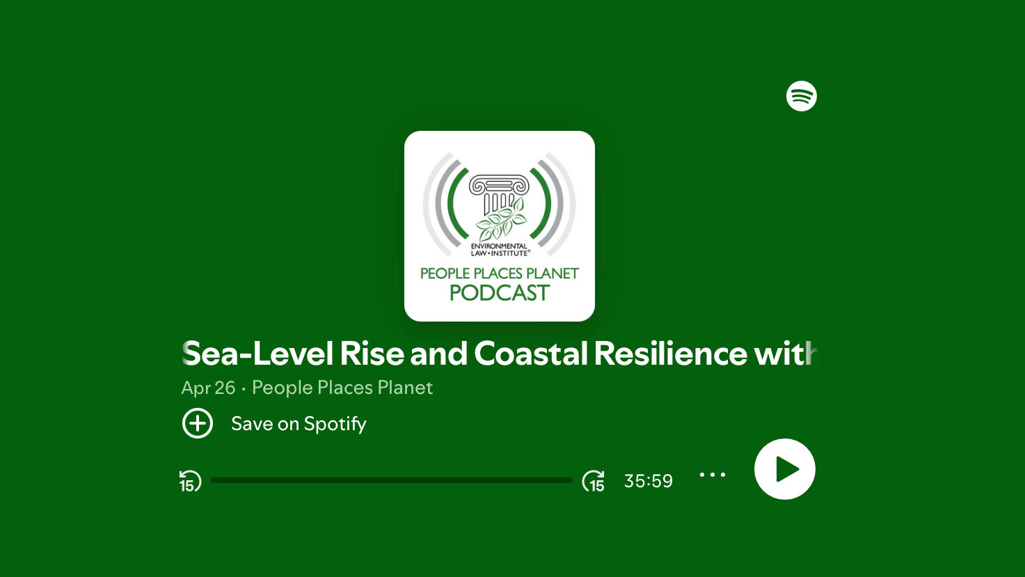 Sea-Level Rise and Coastal Resilience