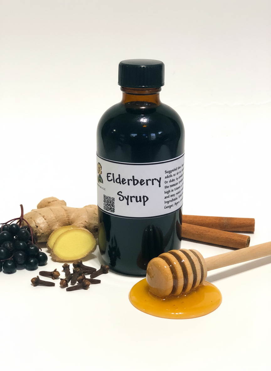 Elderberry Syrup (4oz)