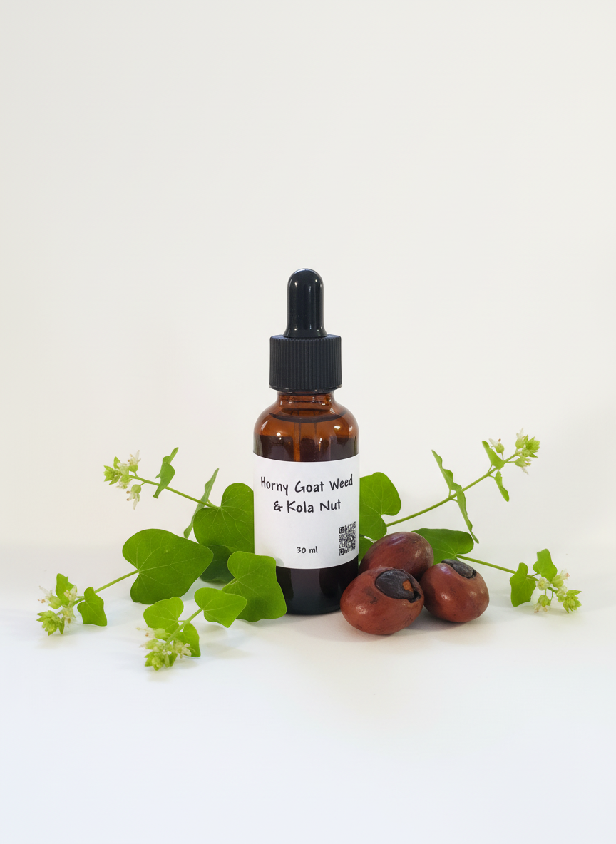 Horny Goat Weed & Kola Nut Tincture (1oz/30ml)