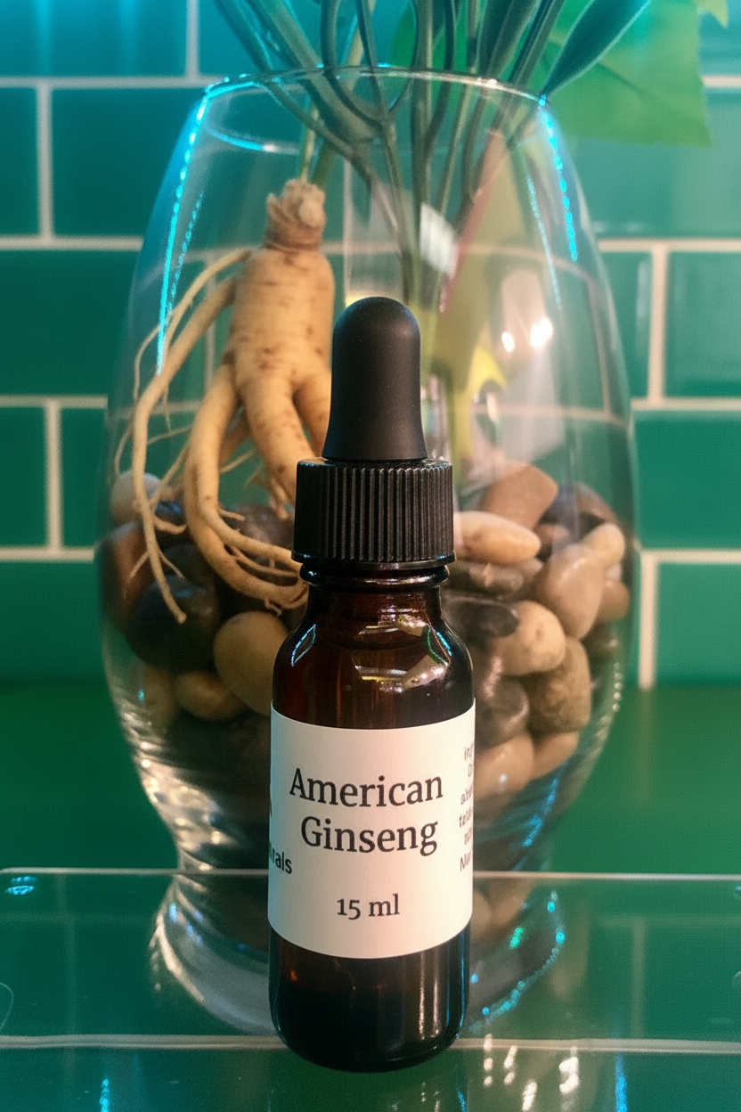 American Ginseng Tincture (.5oz/15ml)