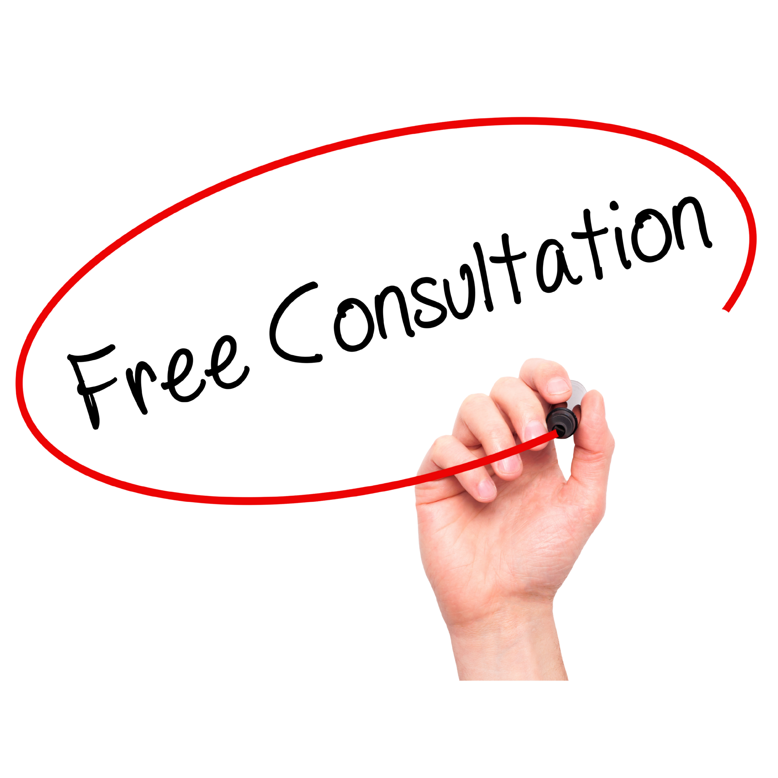 A hand holding a black marker, writing on a transparent surface with the text 'Extension.'