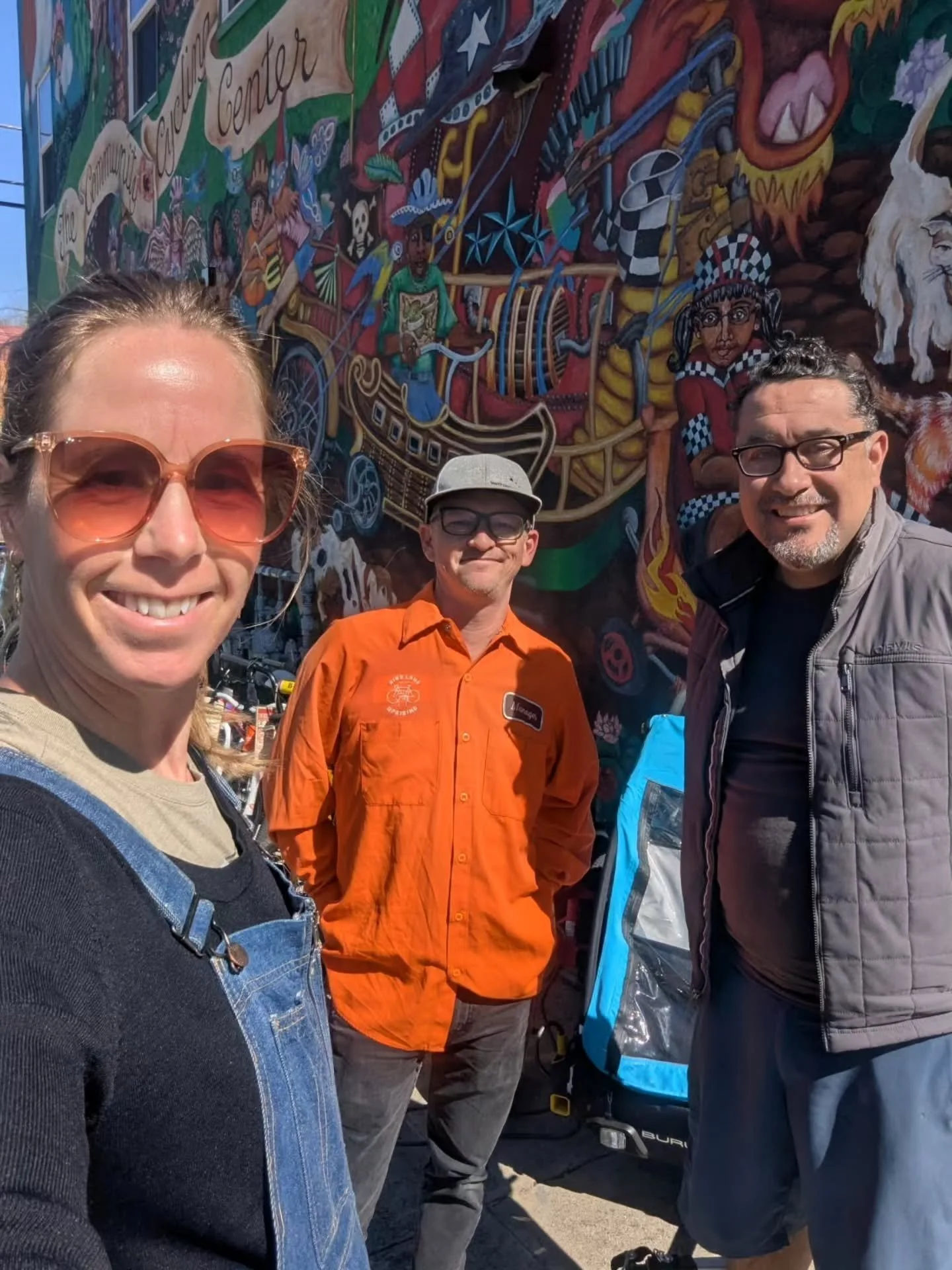 Finally got to get a tour of @communitycyclingcenter in Portland. They do what we do on a much, much bigger scale. It was amazing to see what it would be like to have public-facing retail space, employees, and ROOM. Thank you Ruben for your time and 