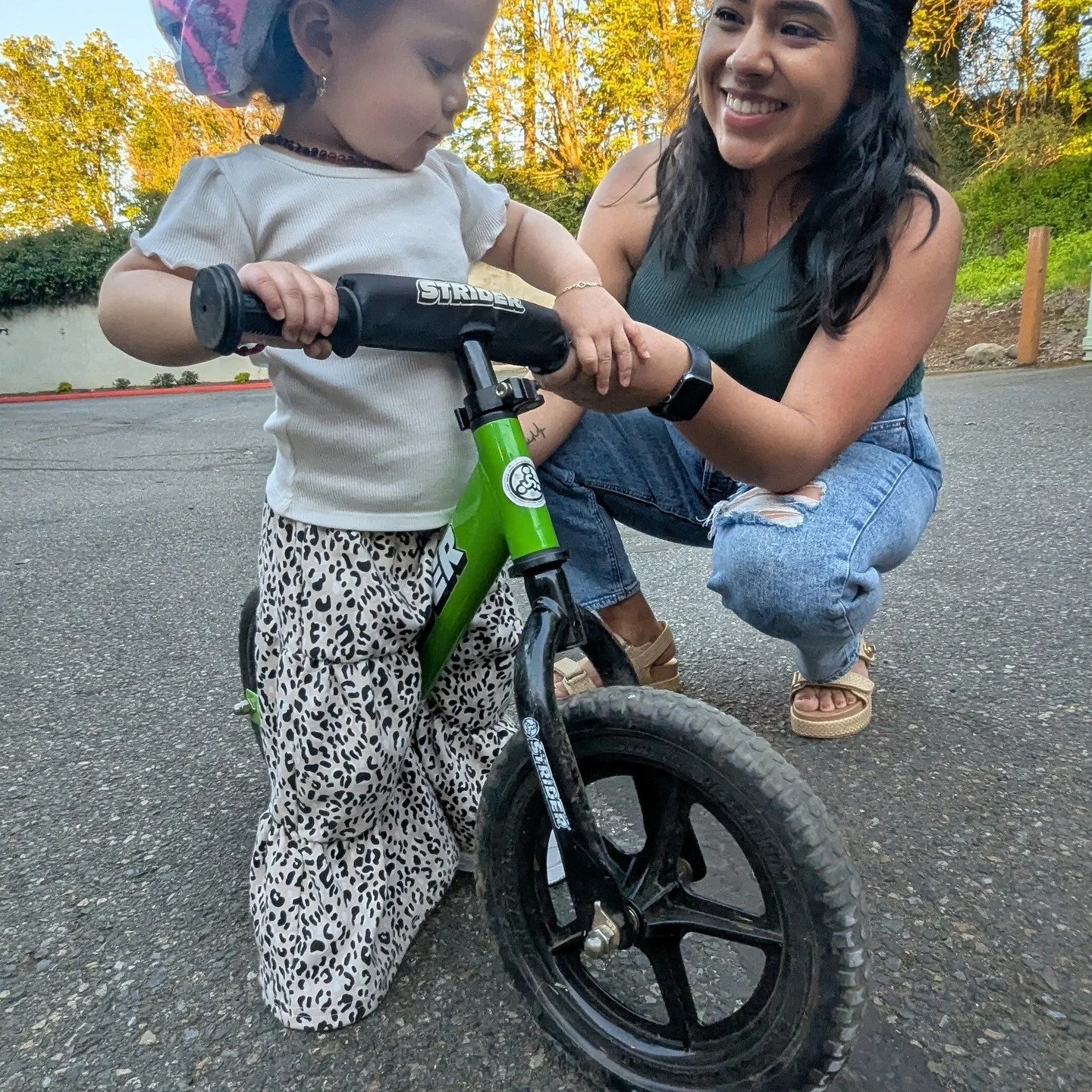 Our youngest bike recipient. This Strider balance bike was just waiting for her!

We also got bikes to 2 students in need and plenty more kids' bikes to spare.

#freebikesfor kids