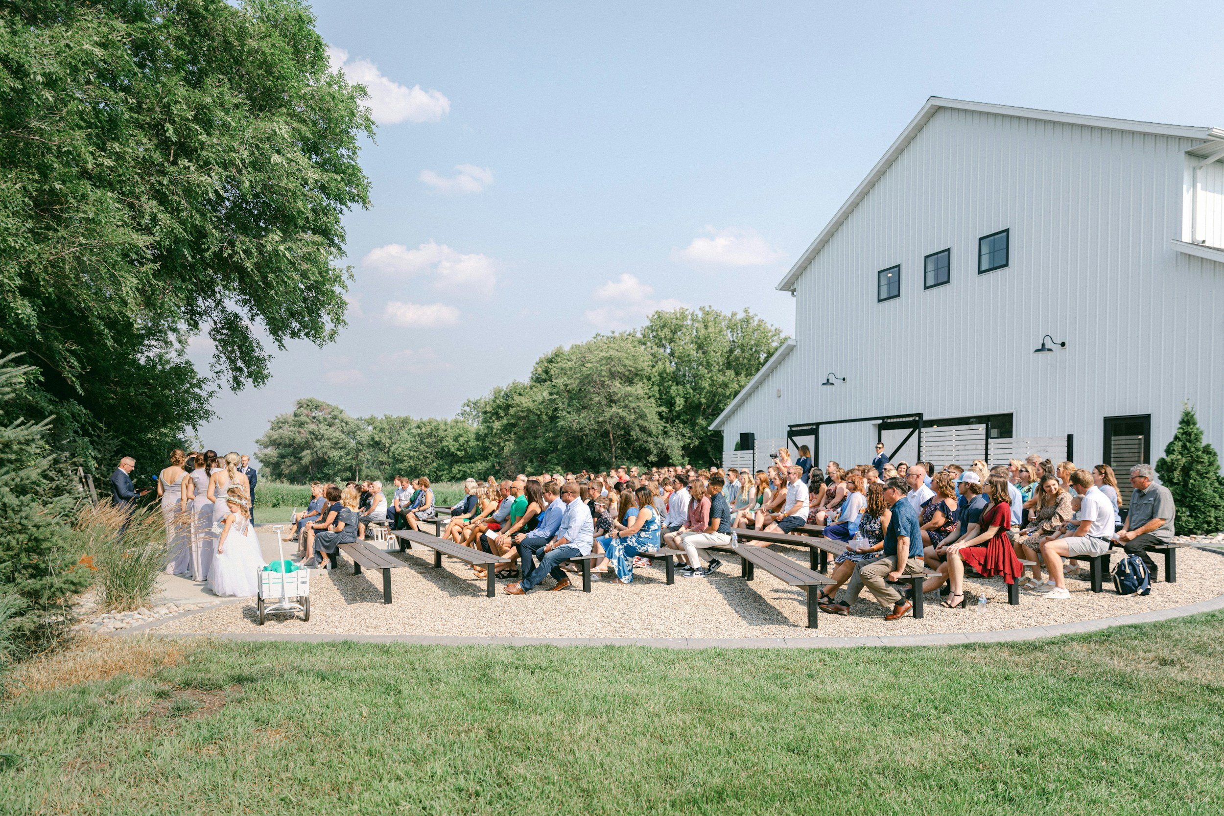 the toasty truth about summer weddings