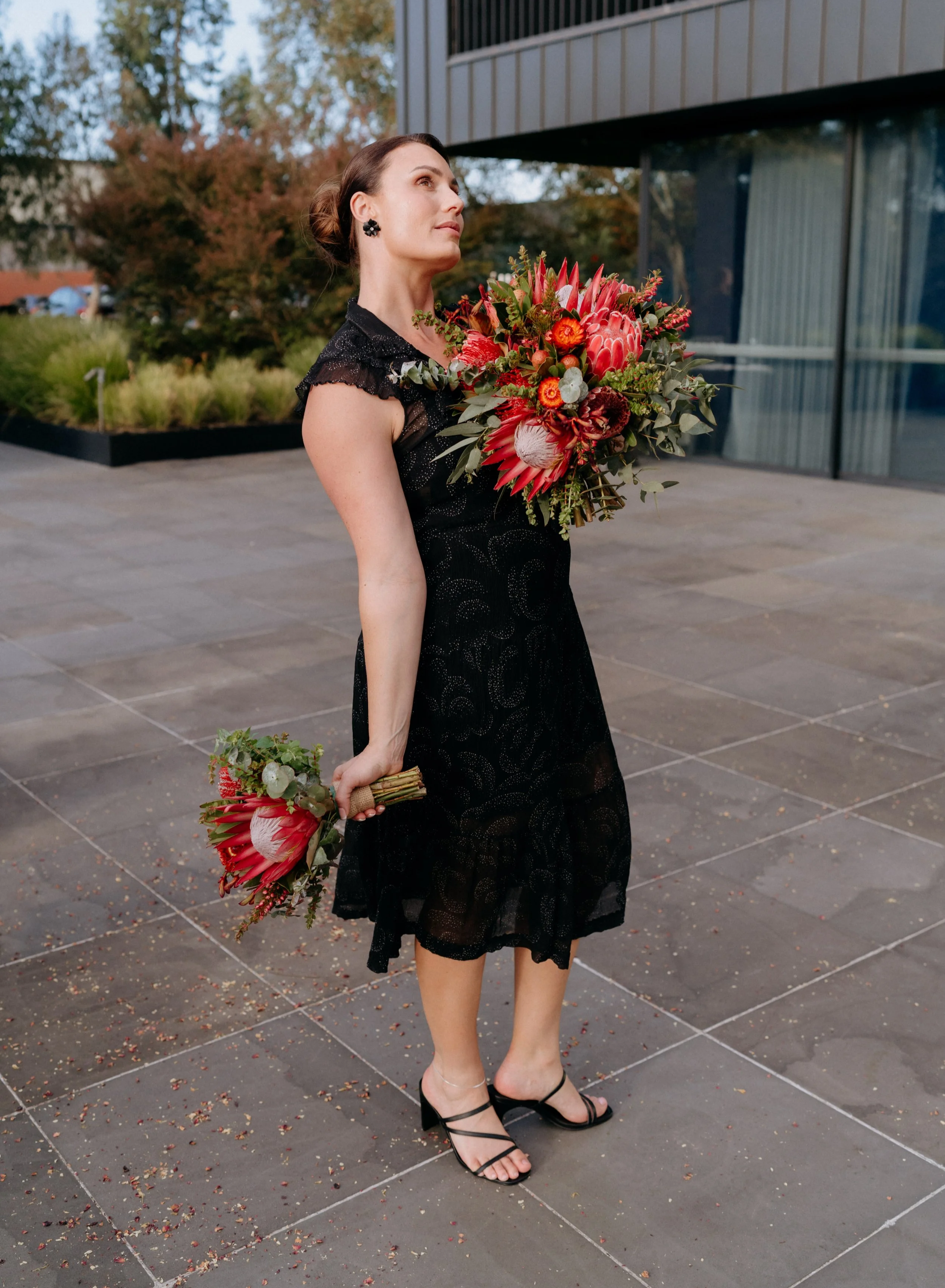 Melbourne marriage celebrant Heidi Rayment, founder of Hitched by Heidi, for modern couples wanting a bold and heartfelt wedding ceremony.