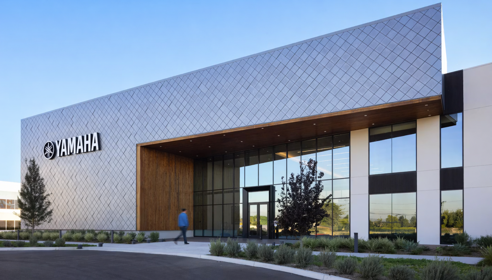 Front Entry Of Yamaha Corporation of America