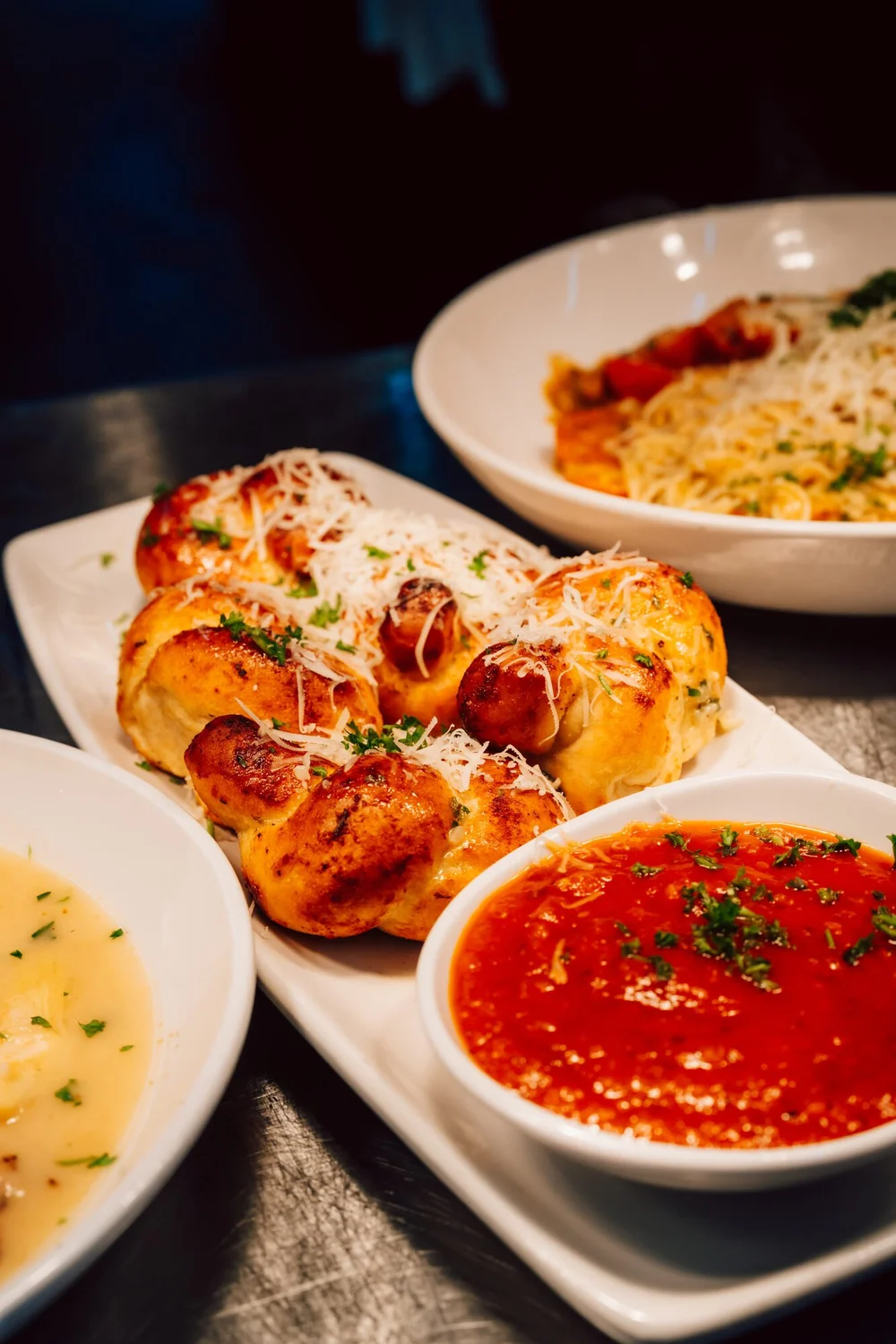 Aglio Knots at The 1879 in Sealy, TX