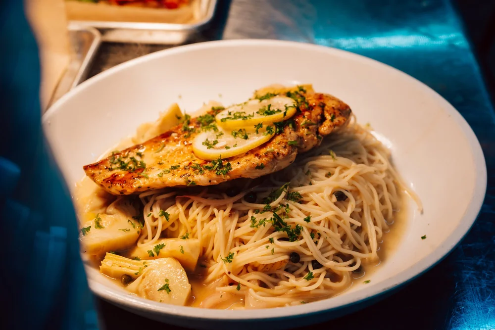 Chicken Piccata at The 1879 in Sealy, TX