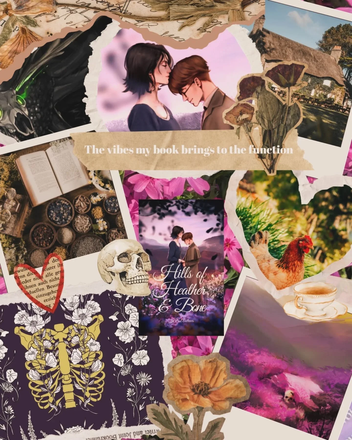 These are the vibes Hills of Heather and Bone brings to the function. 

#hillsofheatherandbone #indiebook #indieauthor #bookstagram #vibesibringtothefunction