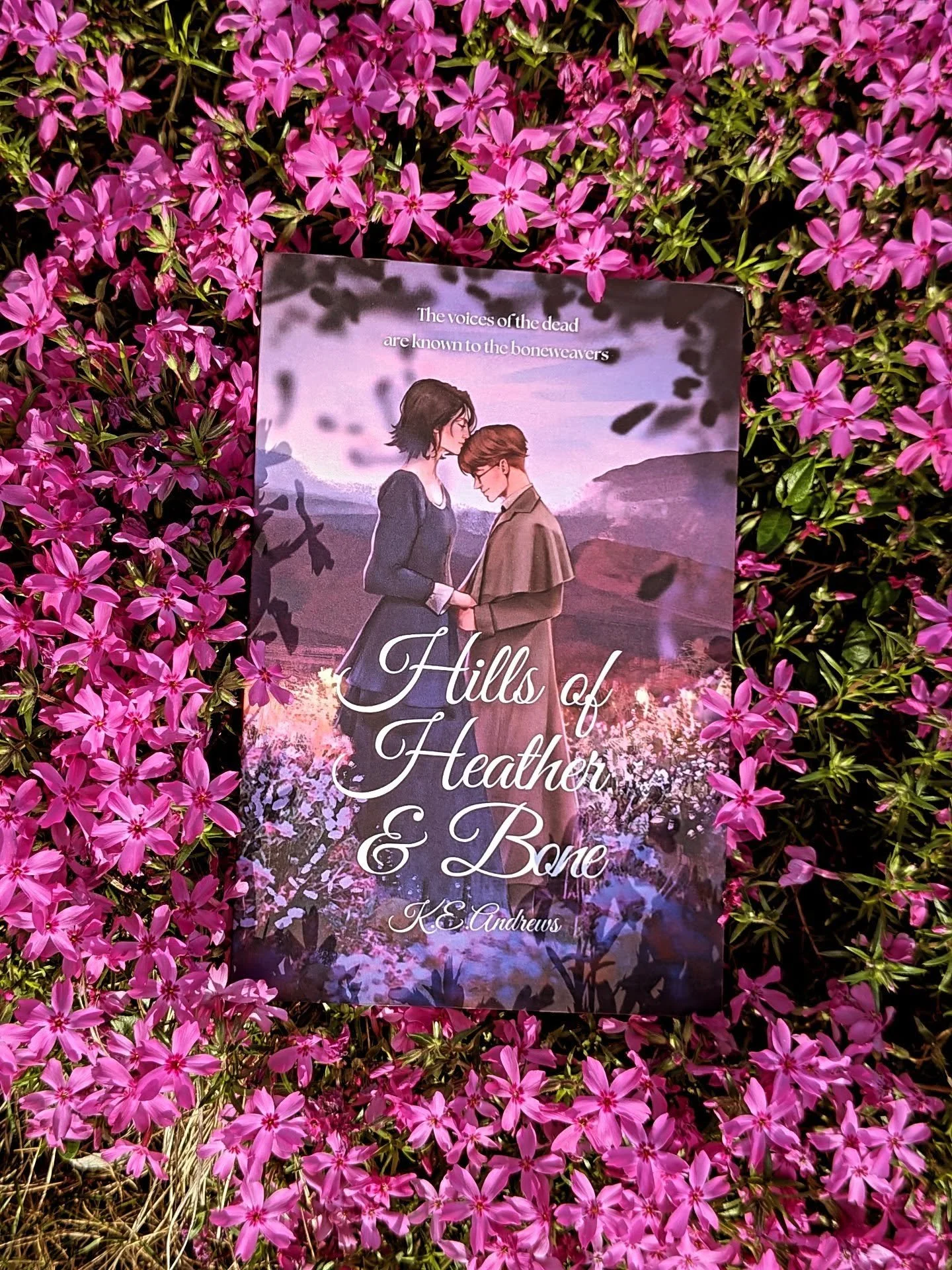 The creeping phlox is coming in strong again this year.
If you want a book that has some cottagecore and necromancy vibes, check out Hills of Heather and Bone.

#hillsofheatherandbone #indiebook #indieauthorsofinstagram #bookstagram #booksandflowers