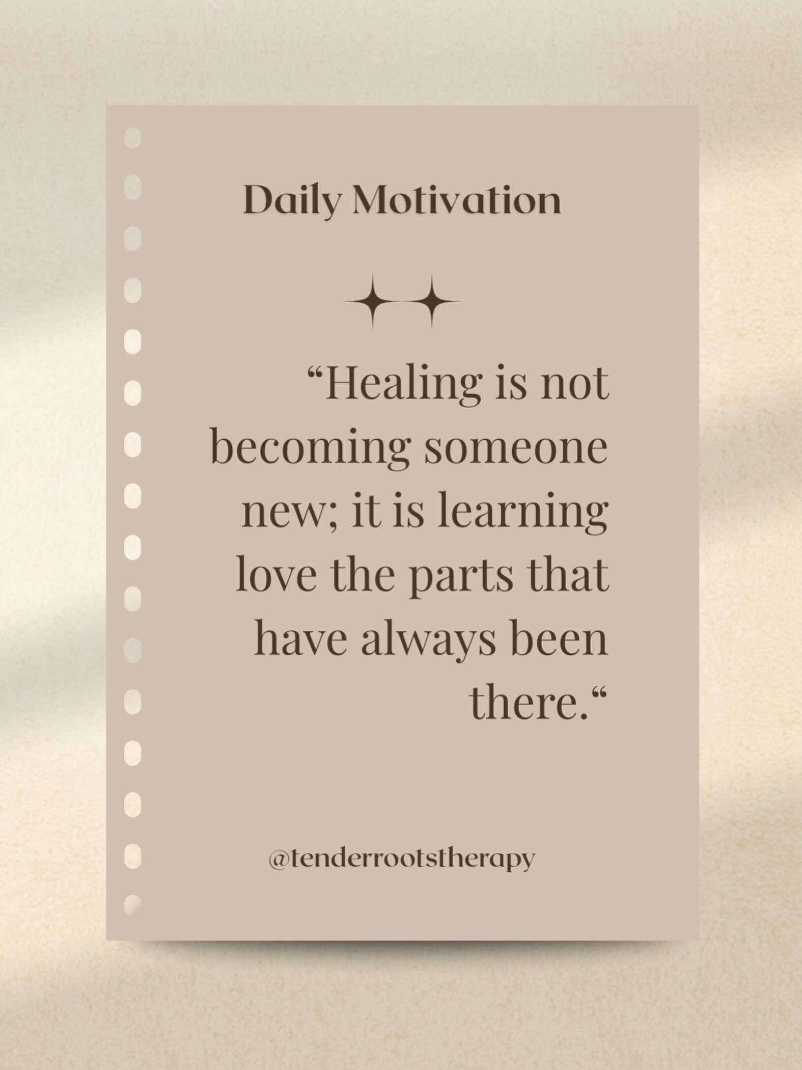 There are parts of ourselves that we suppress, that as kids were told were too loud, too damaged, too weird, or took up too much space. The goal in healing is freedom - inner freedom only we can give ourselves. To set those parts of ourselves we have