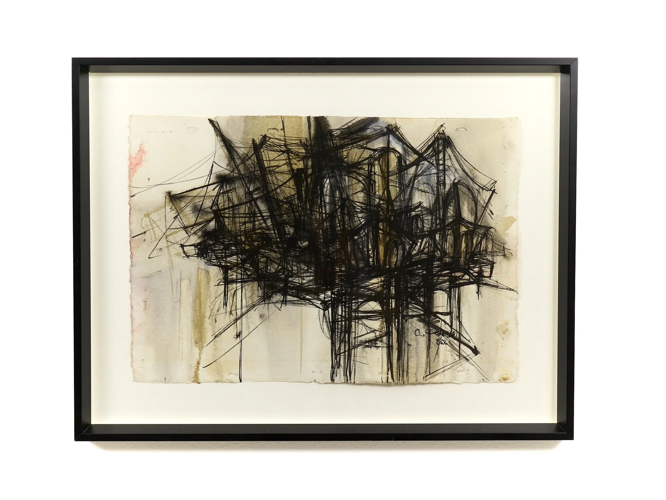 2-pair-abstract-geometric-art-ink-drawing-paper-post war-20thcentury-midcentury-pedersen.jpg