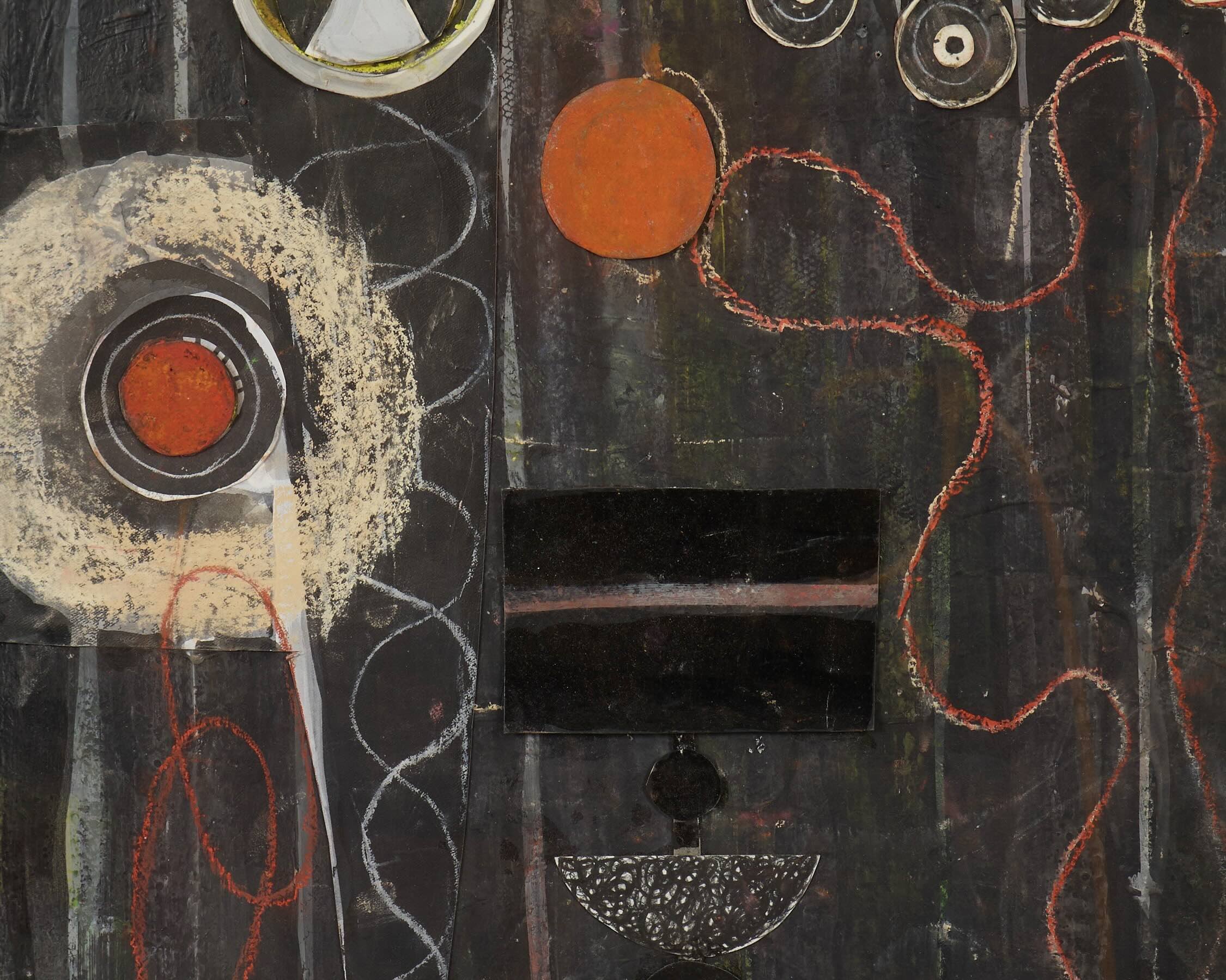 Neuwirth, Geraldine Mixed Media Collage Drawing