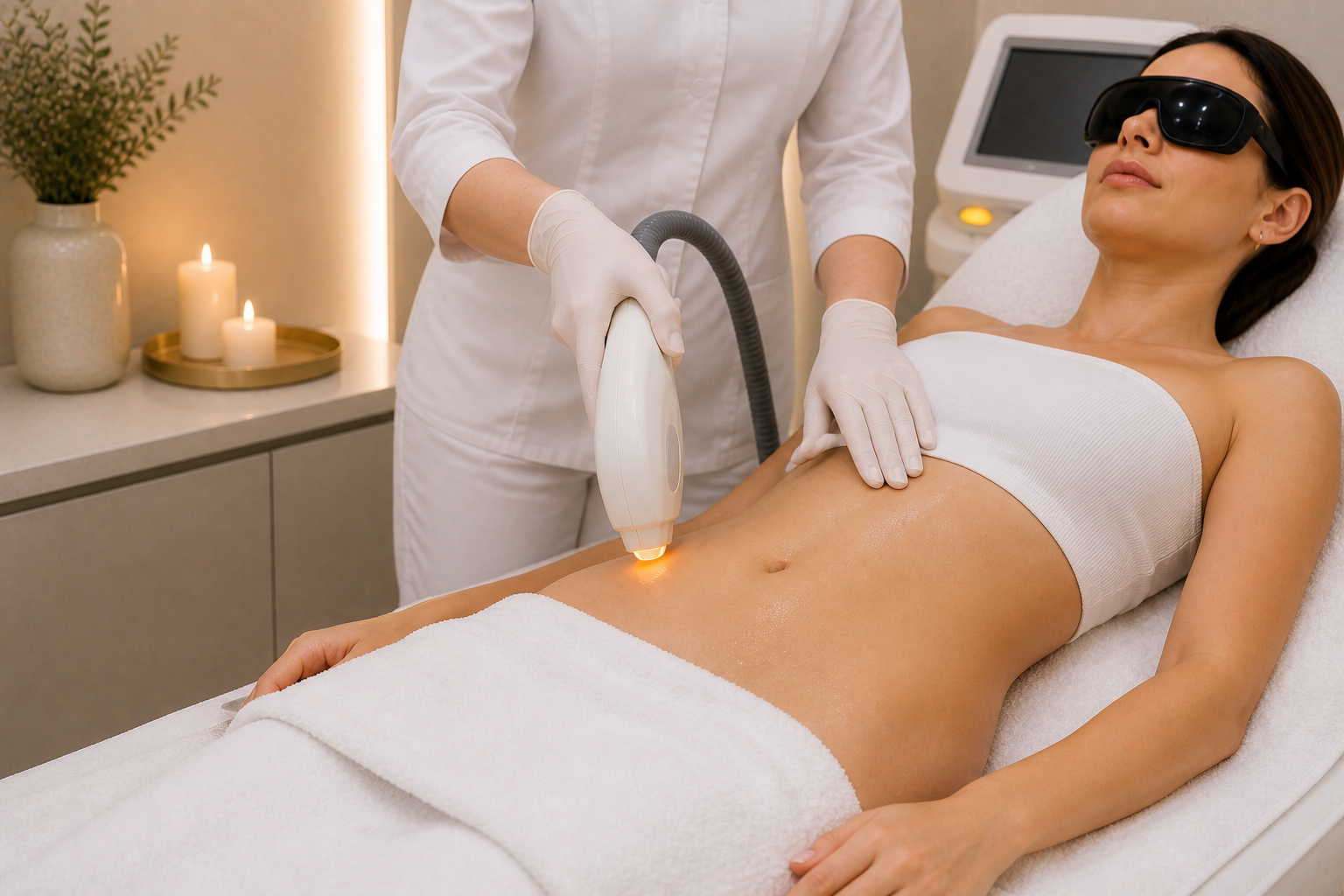 Full Stomach Laser Hair Removal