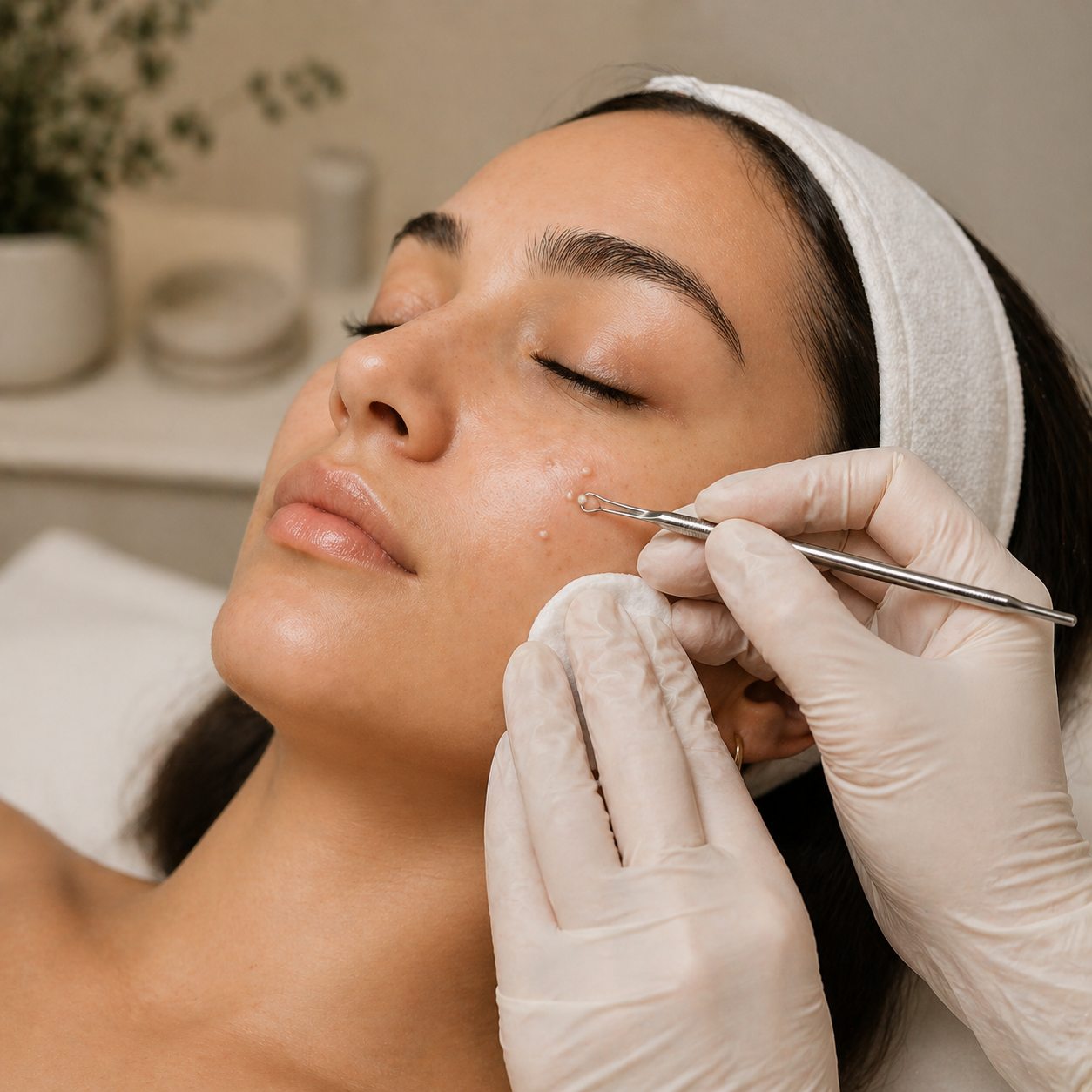 Milia Extraction Treatment