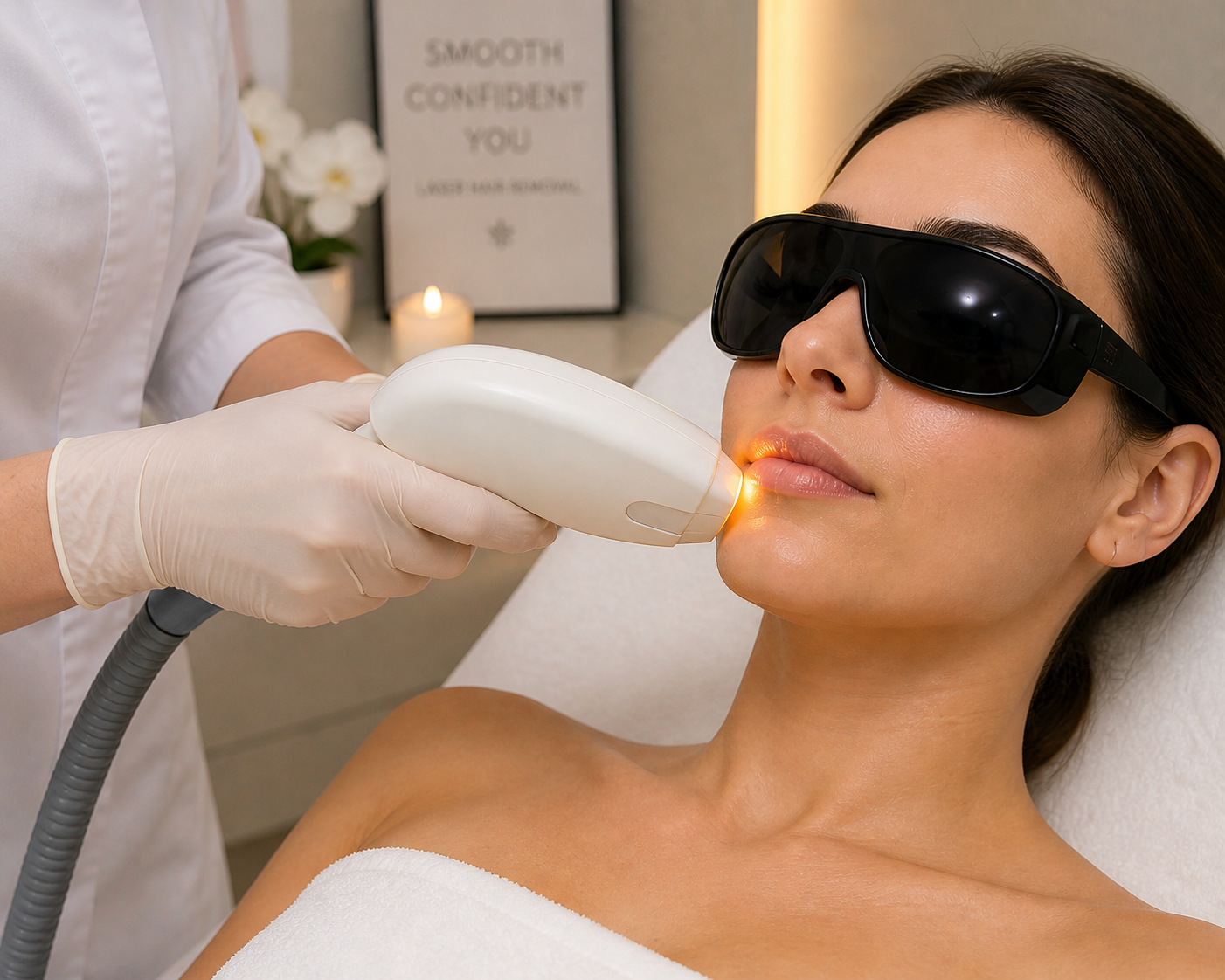 Mustache Laser Hair Removal