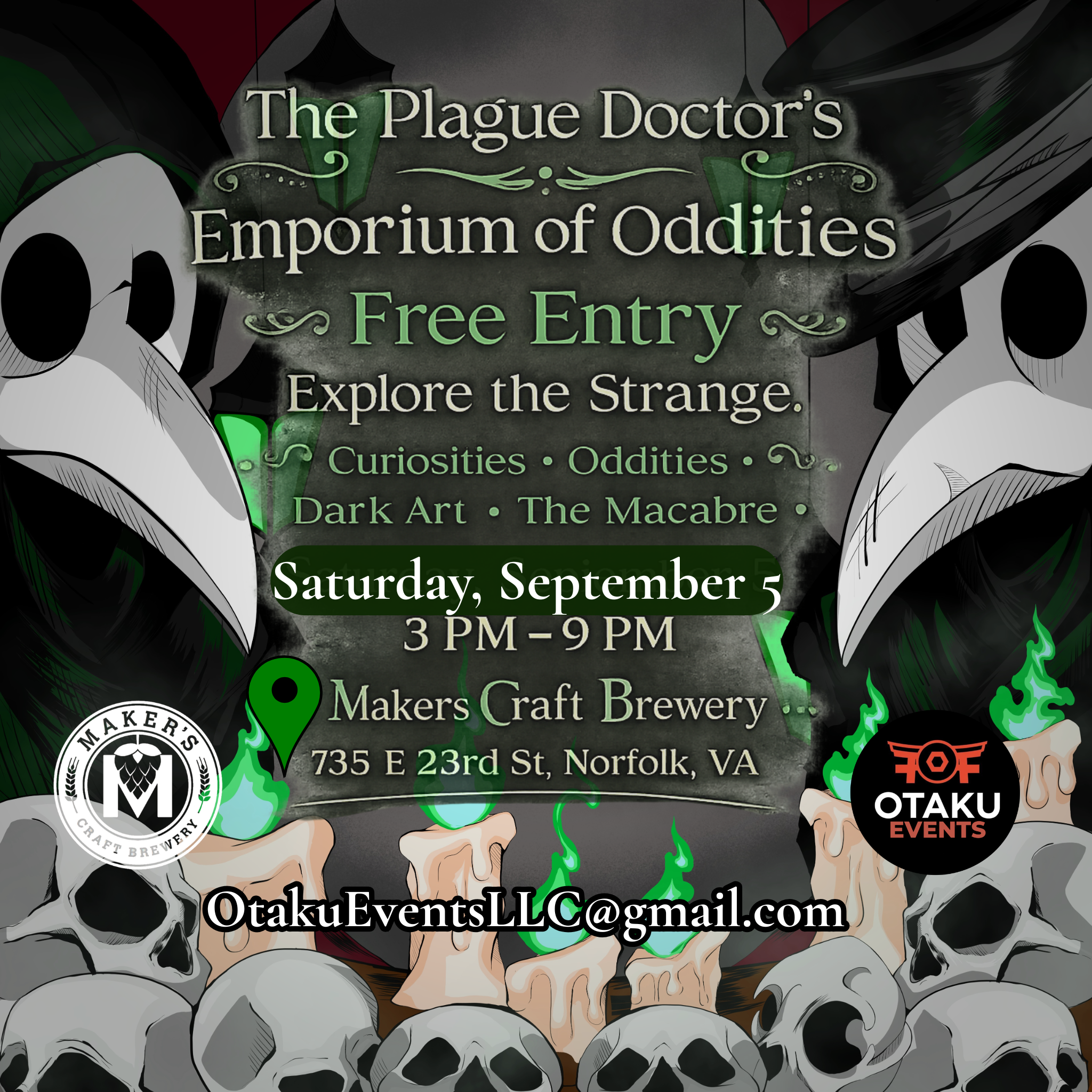 The Plague Doctor's Emporium Of Oddities