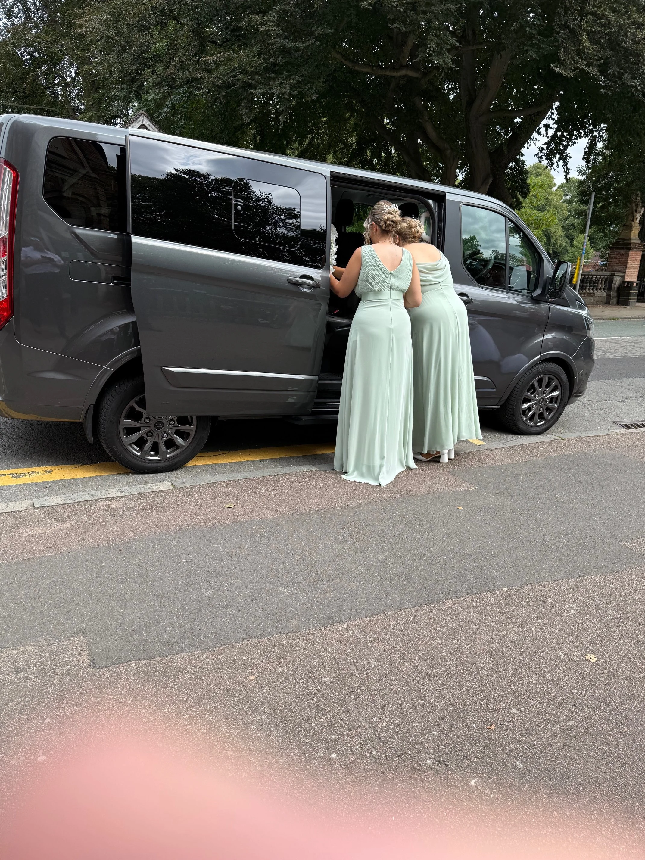 Another special day taking the bride and her party to the church.