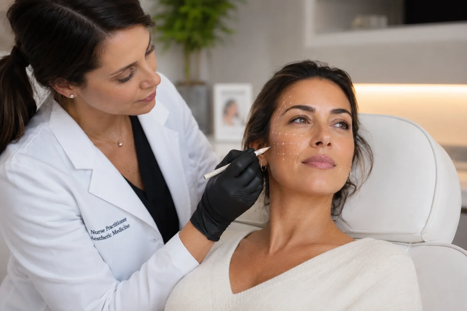 During Botox Treatment Harrison