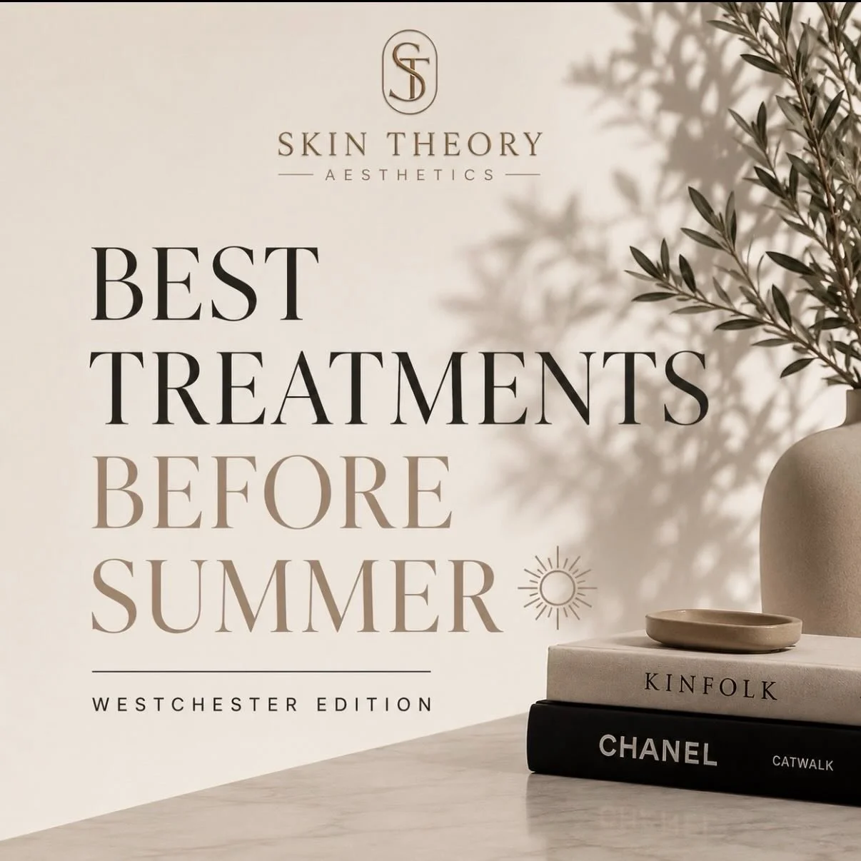 ☀️BEST TREATMENTS BEFORE SUMMER IN WESTCHESTER ☀️

As the weather warms up, many patients are looking for treatments that refresh the skin while still looking natural, polished, and effortless heading into summer.

Some of our favorite pre-summer tre